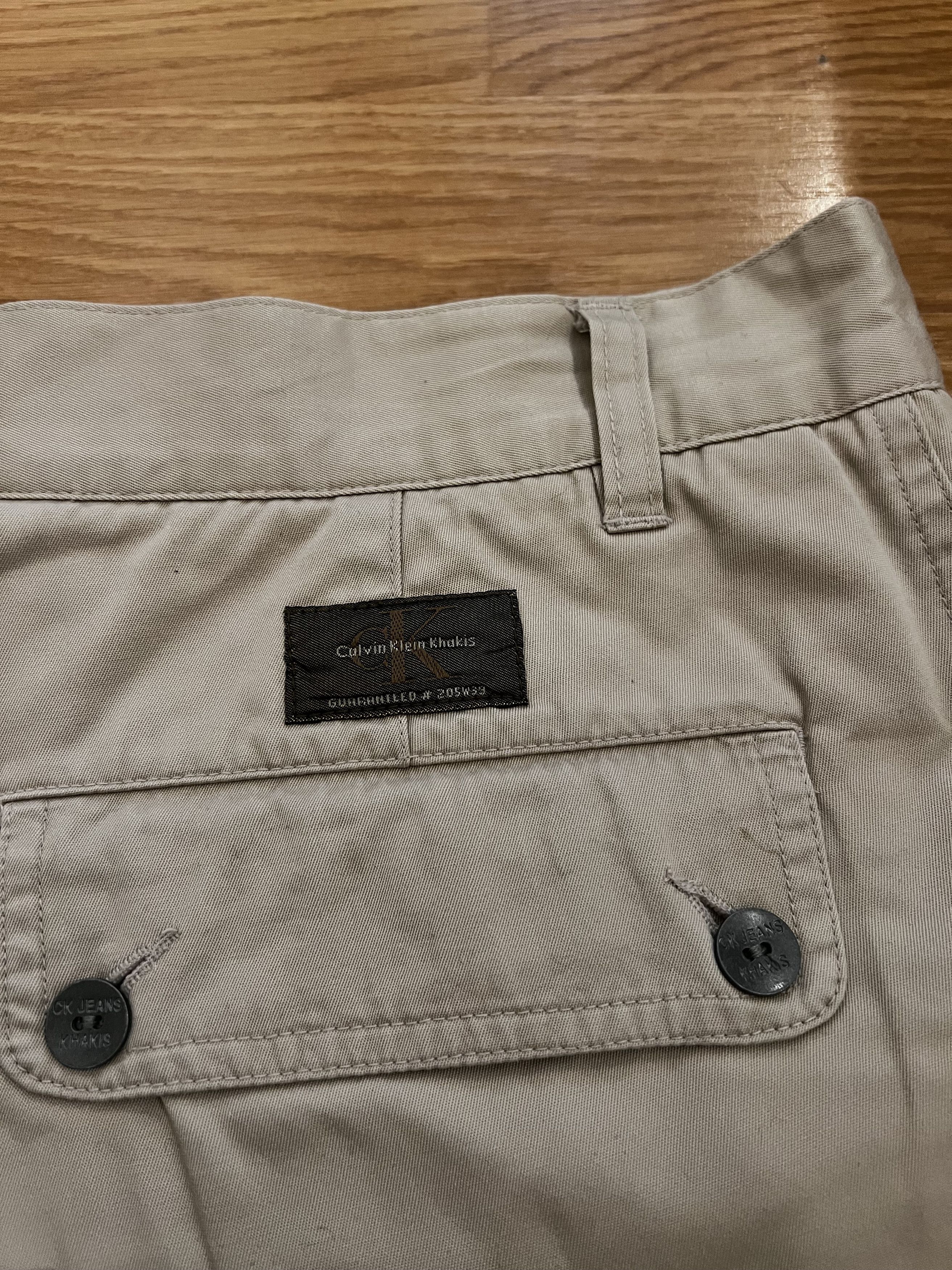 Calvin Klein Calvin Klein Beige Trousers Size 33 Size US 33 - 13 Thumbnail