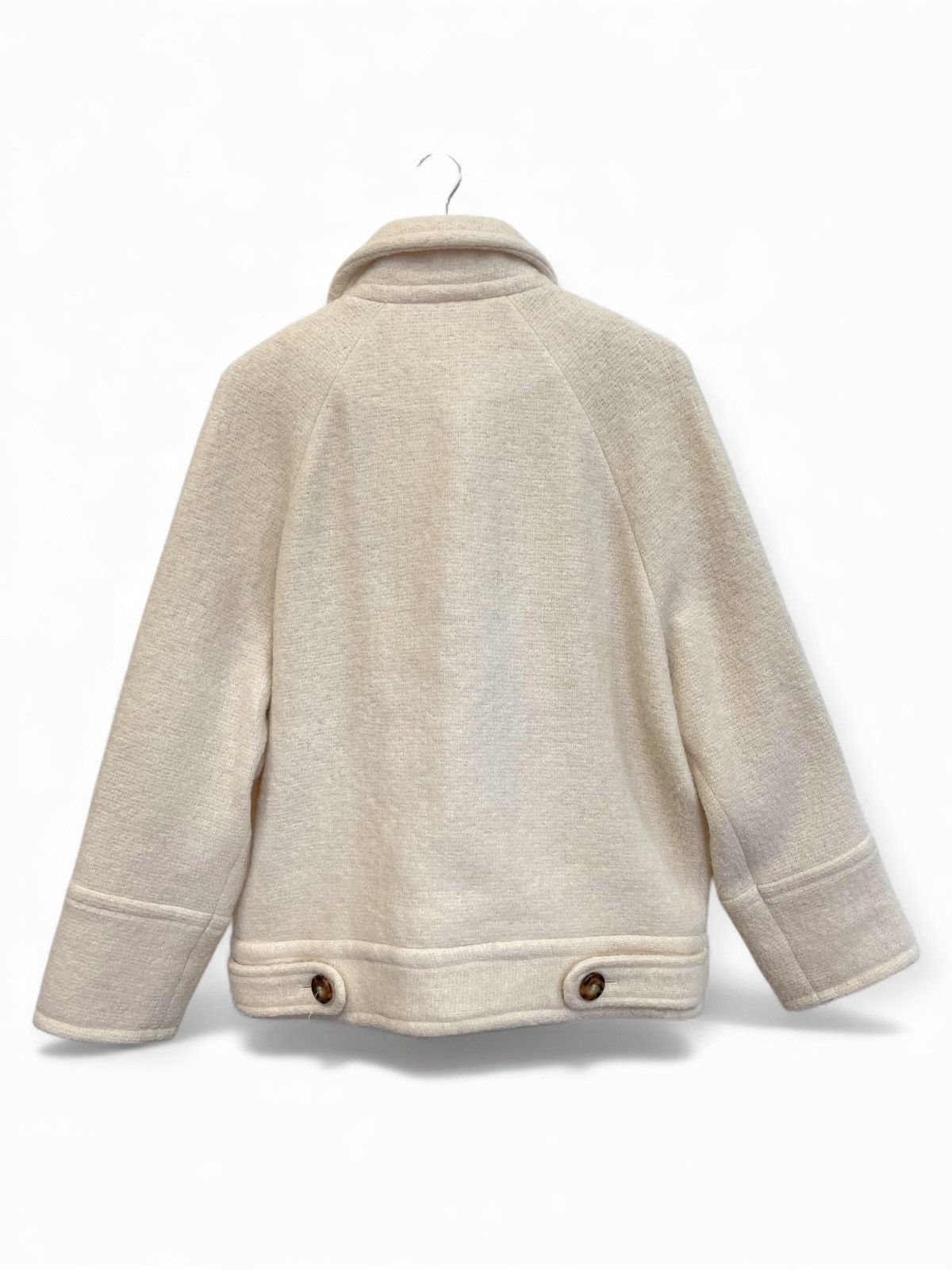 Sezane Sézane Wool-Blend Jacket – Size FR38 – Made in Bulgaria Size S / US 4 / IT 40 - 4 Thumbnail