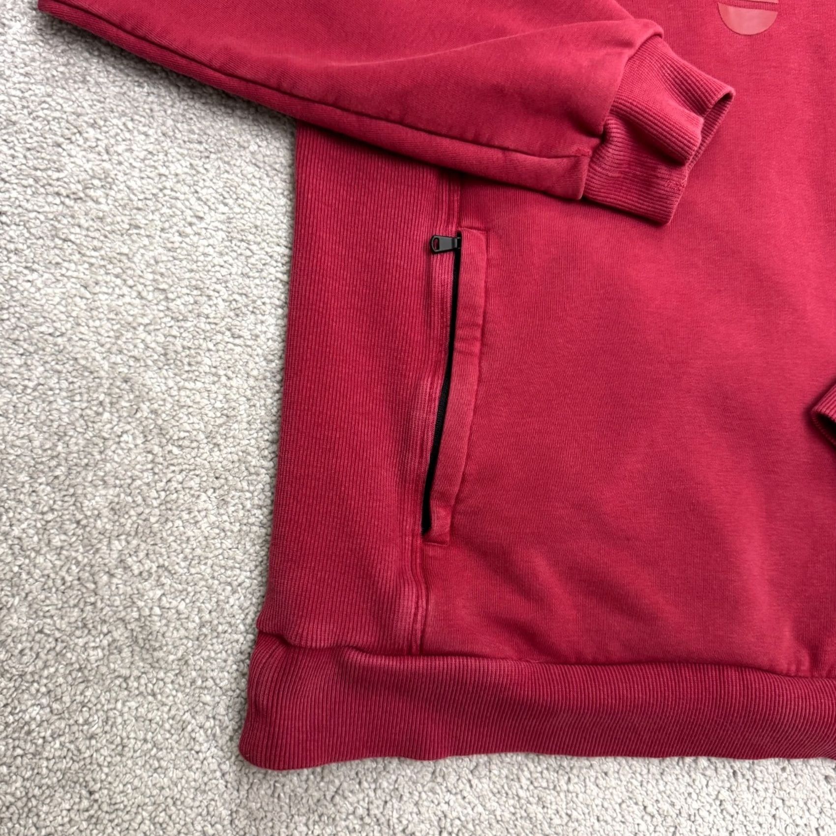 Fabletics Fabletics Courtside Hoodie Pullover Sweatshirt Men XL Red Pockets Logo Zip Hooded Size US XL / EU 56 / 4 - 5 Thumbnail