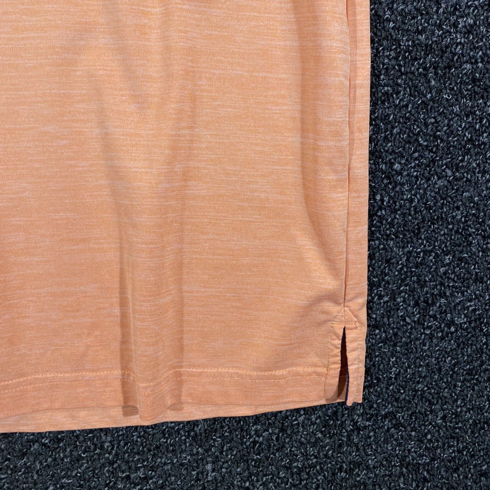 Izod IZOD Polo Shirt Mens Medium Blue Orange Stretch Casual Golf Color Block Shirt Size US M / EU 48-50 / 2 - 4 Thumbnail