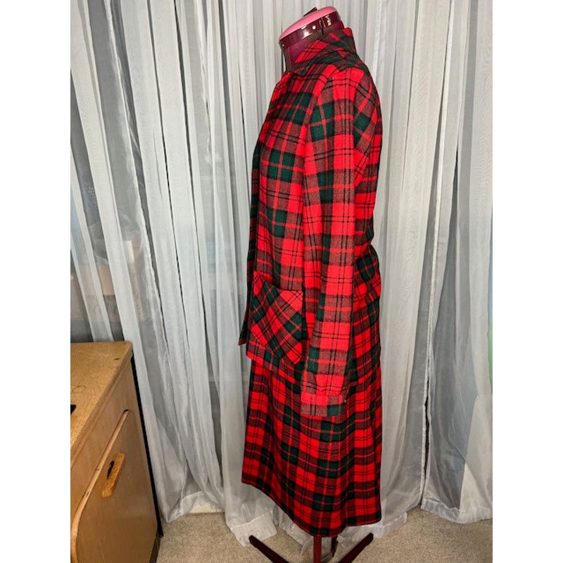Pendleton Pendleton 49er jacket skirt suit plaid red green vintage Size M / US 6-8 / IT 42-44 - 9 Thumbnail