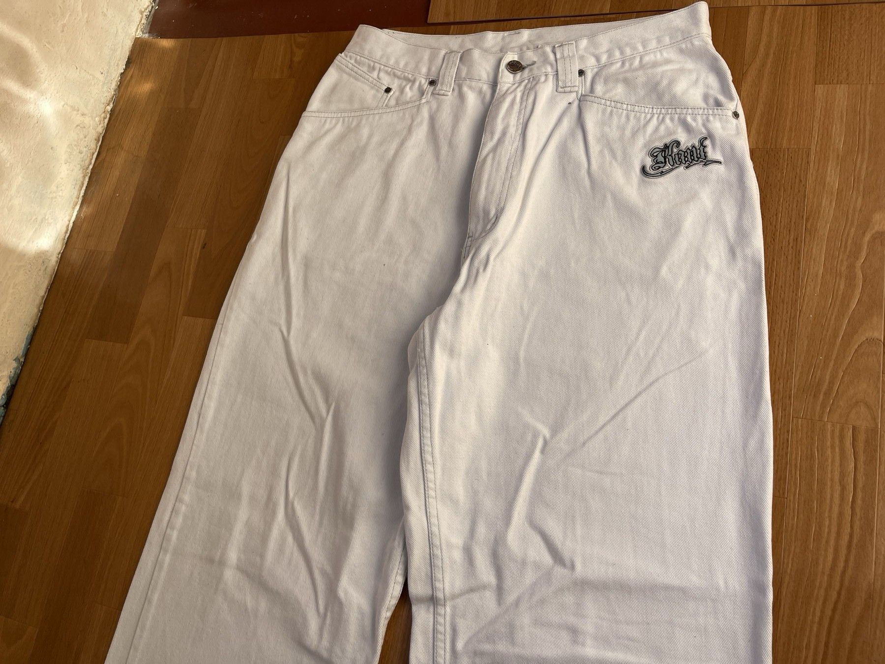 Karl Kani KARL KANI jeans, baggy, vintage Kani jeans, 90s hip hop W 34 Size US 34 / EU 50 - 11 Thumbnail