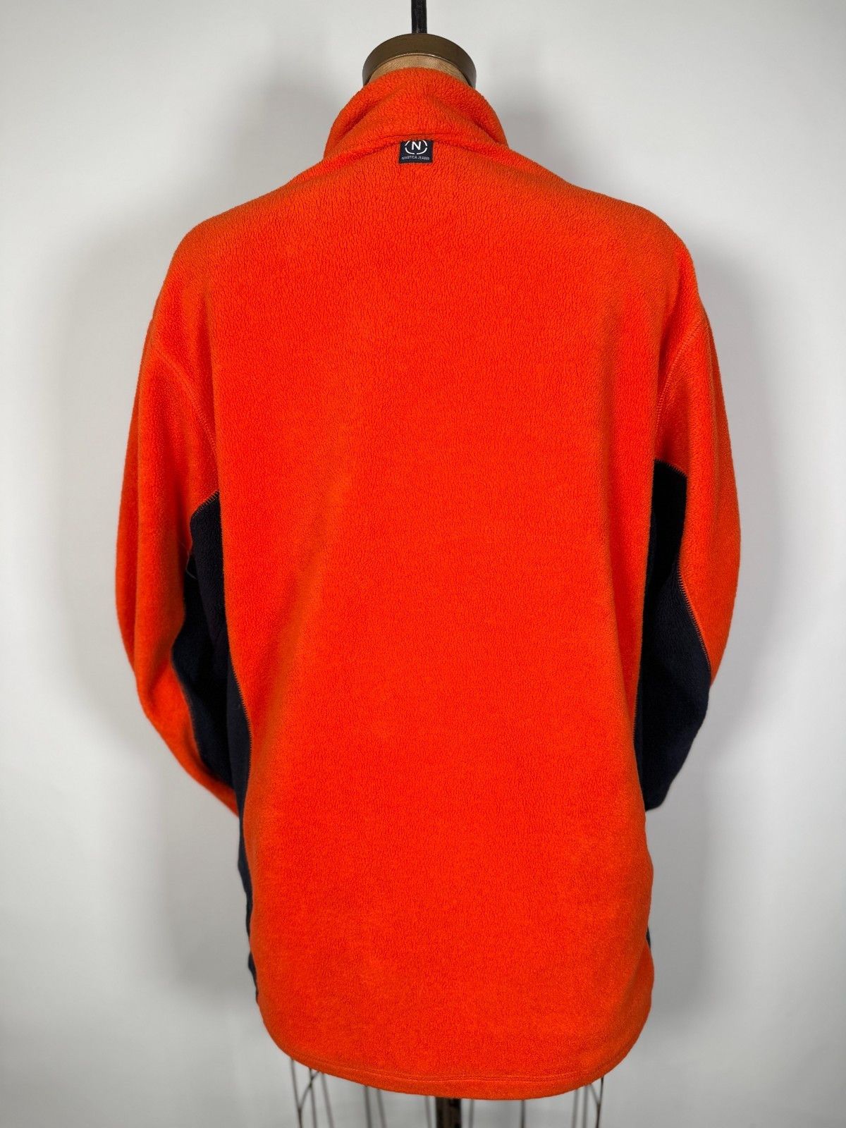 Nautica Vintage 90s USA Nautica Jeans Fleece 1/4 Zip Sweatshirt Size US M / EU 48-50 / 2 - 2 Thumbnail