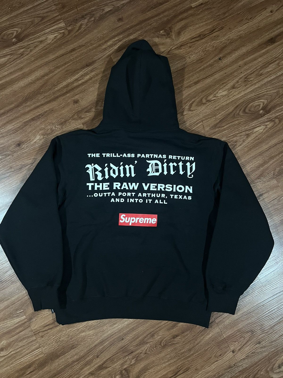 Hypebeast Supreme x UGK Hoodie Ridin Dirty Size US M / EU 48-50 / 2 - 2 Thumbnail