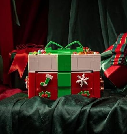 NBDN Nobrandedon Blocks Toy Set, Christmas Tree, Nutcracker, Santa Claus Size ONE SIZE - 2 Thumbnail