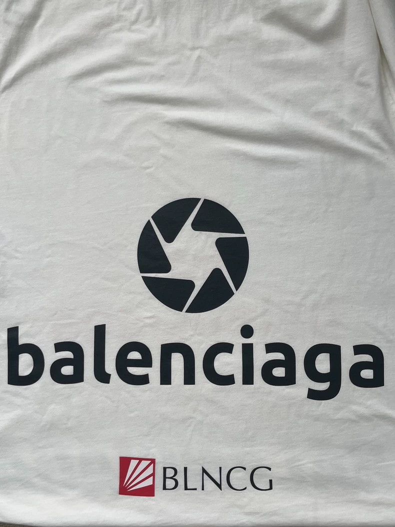 Balenciaga Balenciaga size 1 Logo monogram printed casual short sleeve Size US XS / EU 42 / 0 - 4 Thumbnail