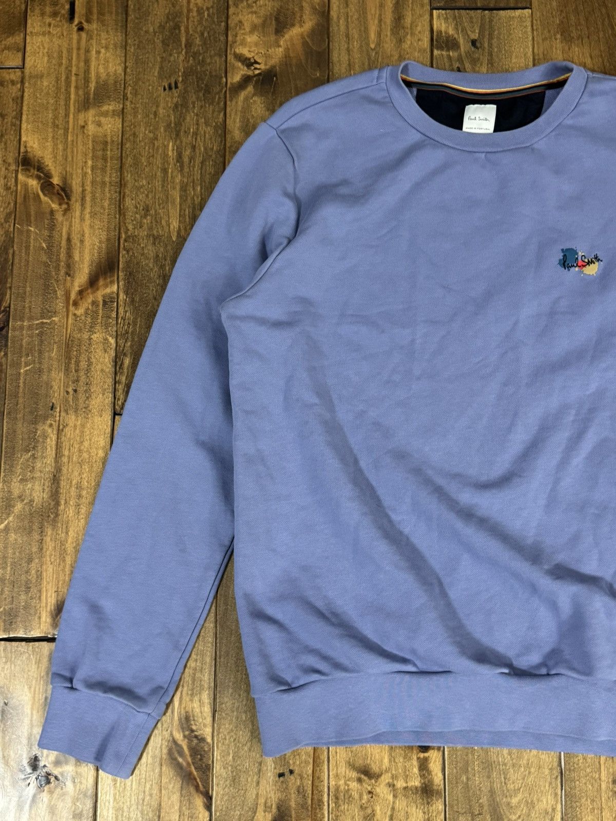 Paul Smith Paul Smith Paint Splatter French Terry Sweatshirt Size US XL / EU 56 / 4 - 5 Thumbnail