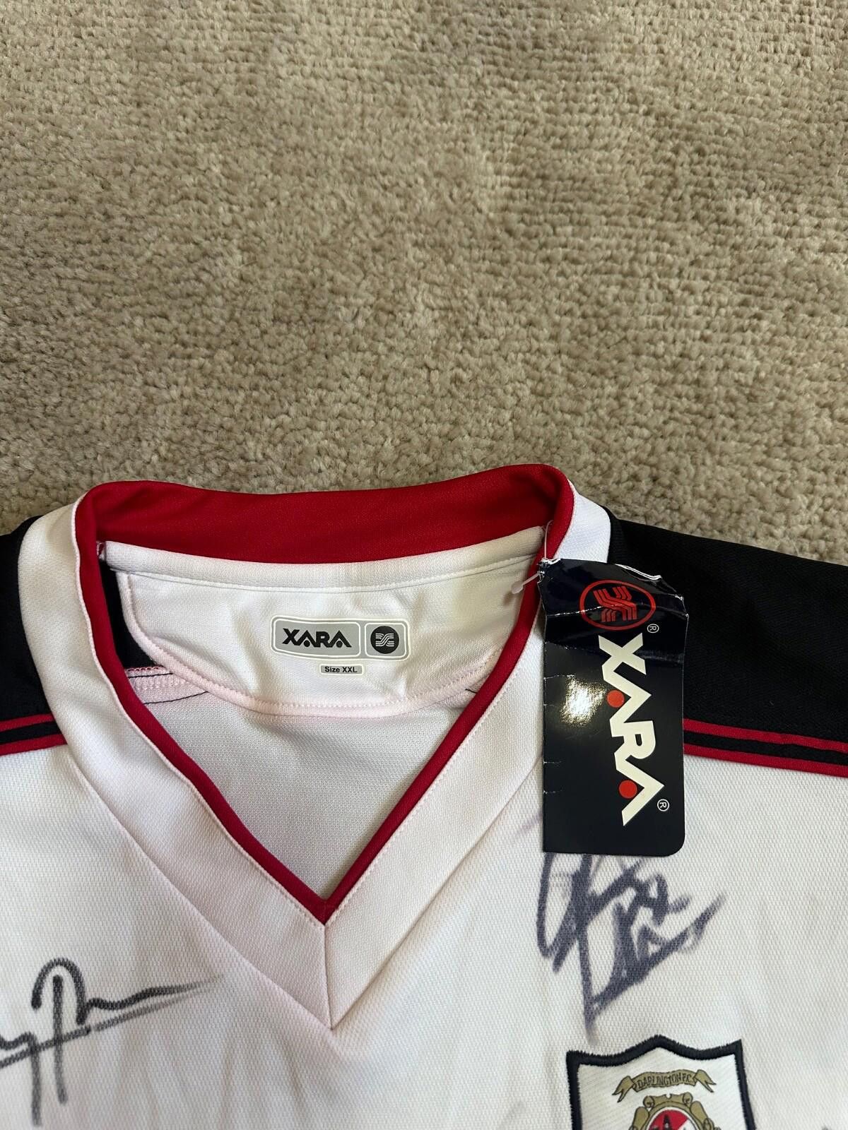 Xray Footwear Darlington 2000/02 Home Football Soccer Shirt Jersey Vintage Size US XL / EU 56 / 4 - 5 Thumbnail