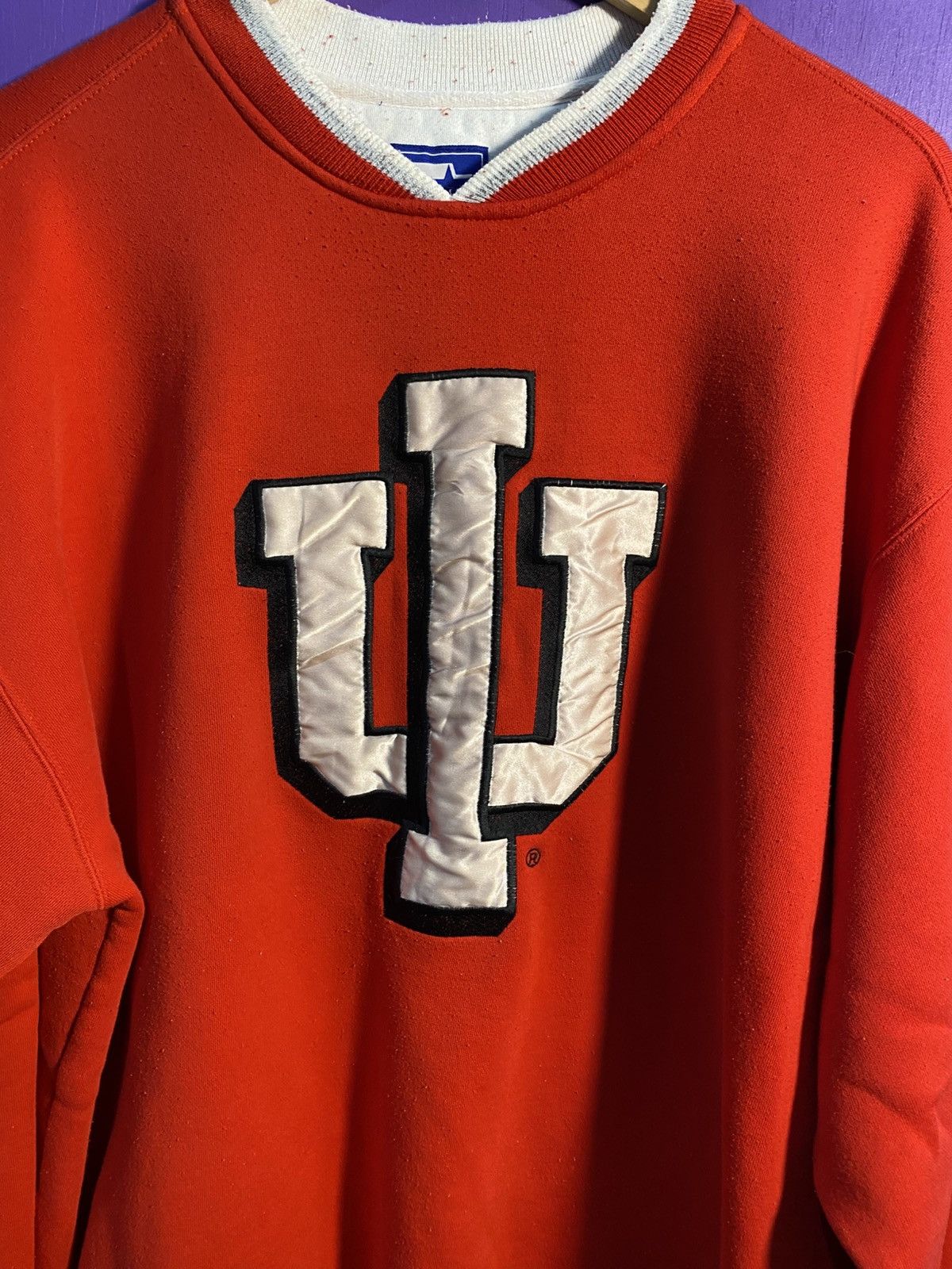 Starter Vintage 90s Starter indiana hoosiers logo crewneck Size US XL / EU 56 / 4 - 3 Thumbnail