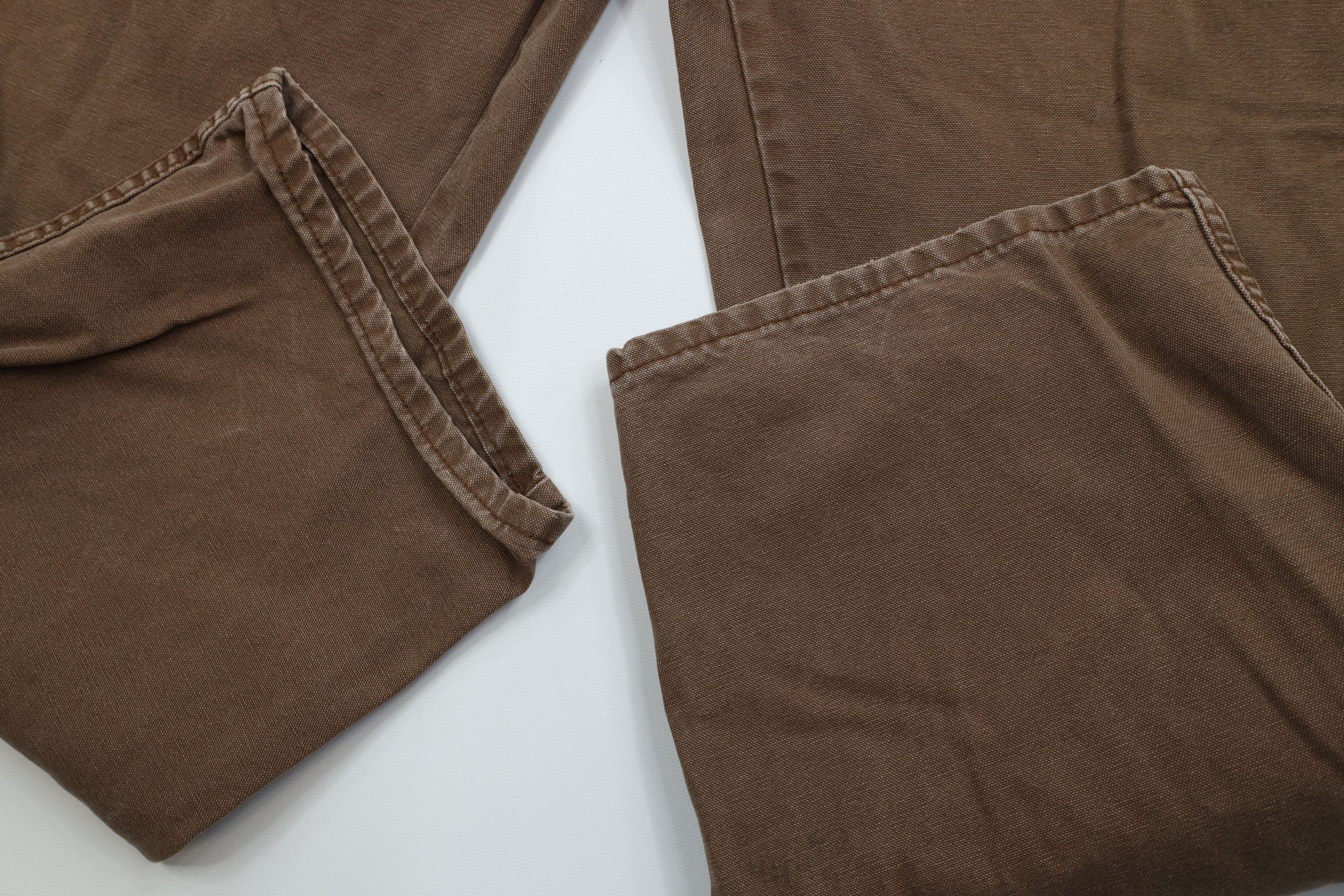Dickies Vintage Y2K Dickies Workwear Wide Leg Dungaree Pants Brown Size US 42 / EU 58 - 8 Thumbnail