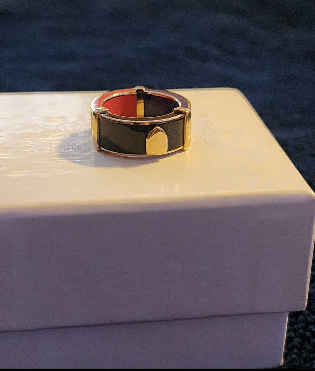 Maison Margiela Maison margiela enamel ring Size ONE SIZE - 1 Thumbnail