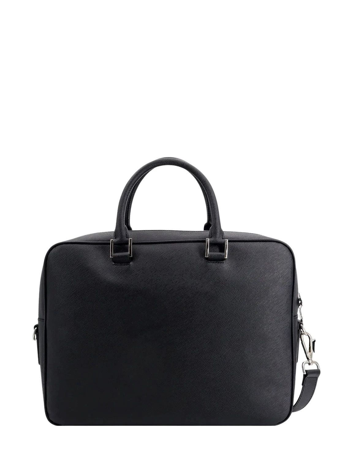 Kiton KITON Black Leather Briefcase New & Authentic Size ONE SIZE - 2 Thumbnail