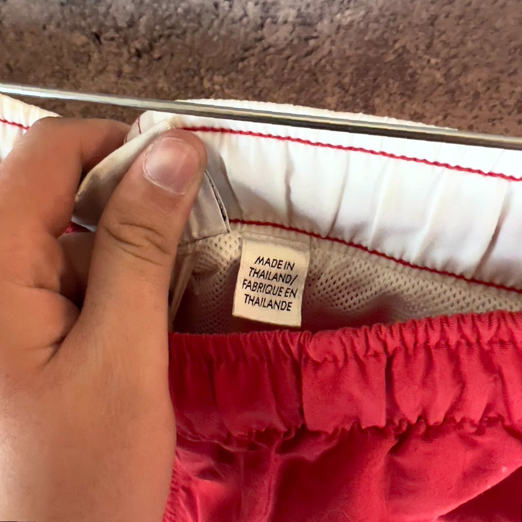 Puma PUMA Shorts Men’s Red M Athletic Vintage? No Size US 31 - 6 Thumbnail