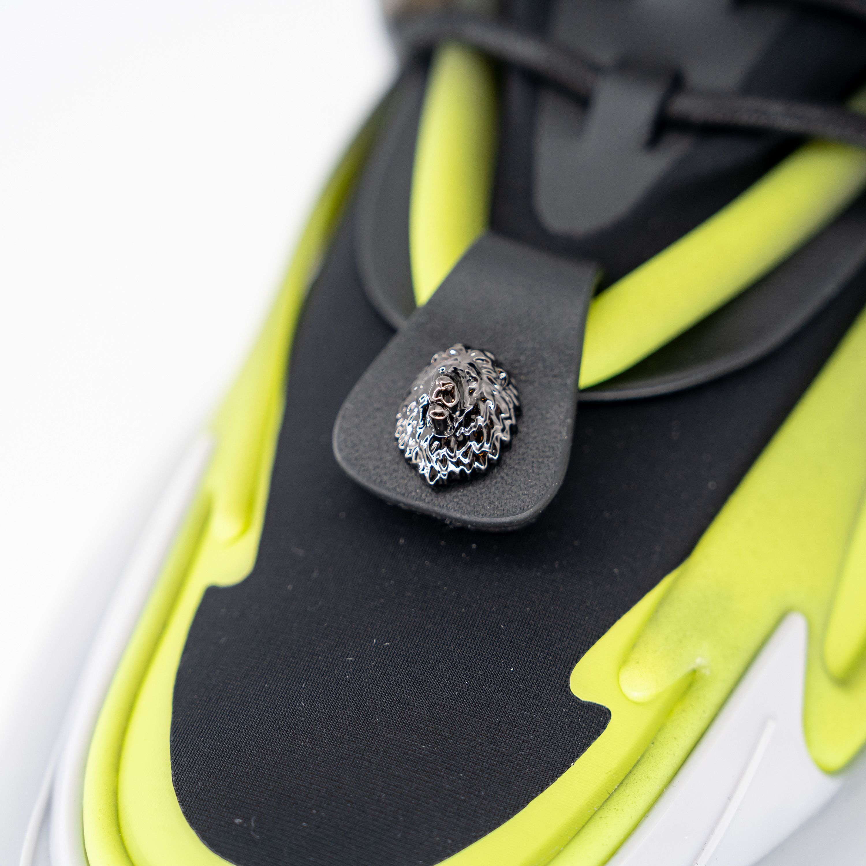 Balmain size 44/ US 11 - Balmain Unicorn Black Green White Sneakers Size US 11 / EU 44 - 6 Thumbnail