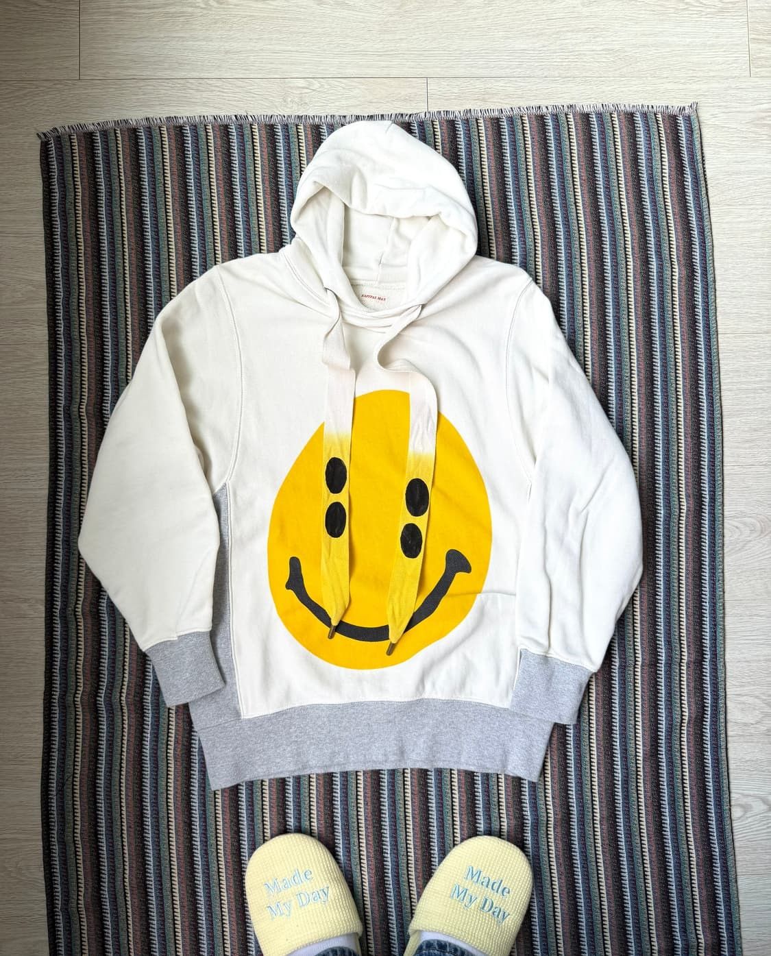 Kapital × Kapital Kountry Kapital Smiley Rain Hoodie | Grailed