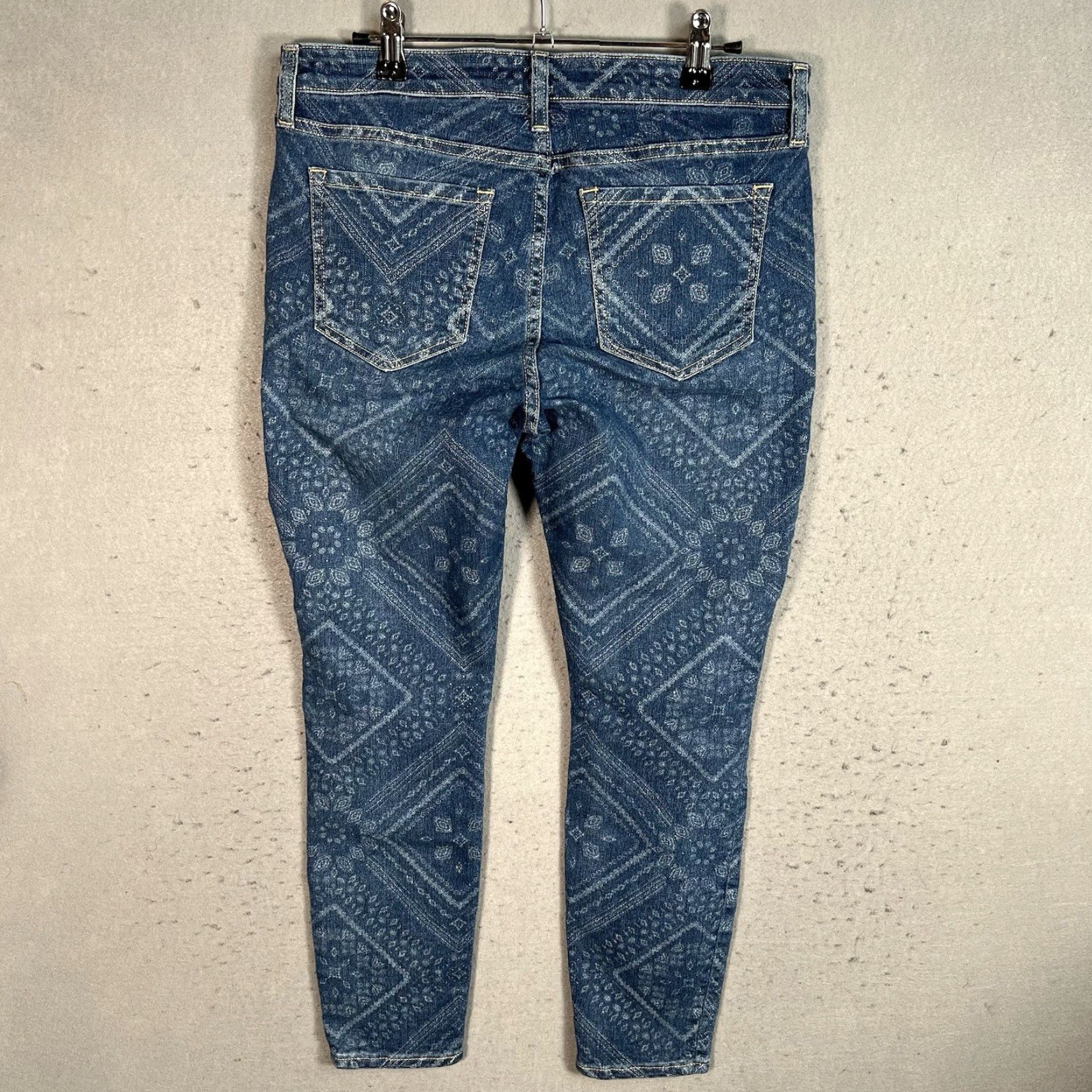 Gap Gap Jegging Skimmer Jeans Womens 8 Blue Medium Wash Size 30" / US 8 / IT 44 - 2 Thumbnail