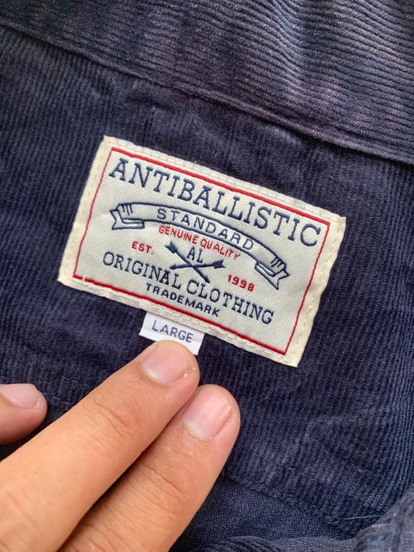 Japanese Brand Antiballistic Corduroy Button Jacket Size US L / EU 52-54 / 3 - 10 Thumbnail