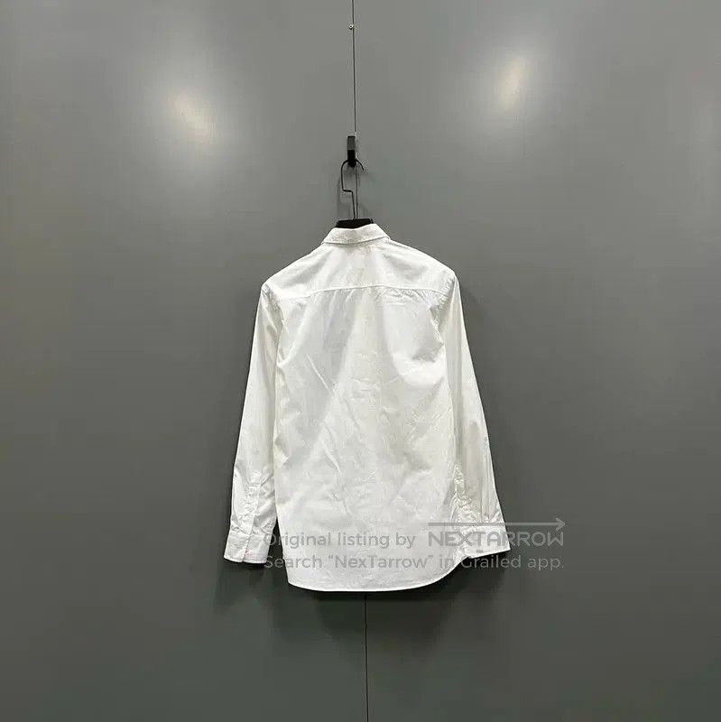 Burberry Burberry White Cotton Long Sleeve Shirt. Size XS / US 0-2 / IT 36-38 - 2 Thumbnail