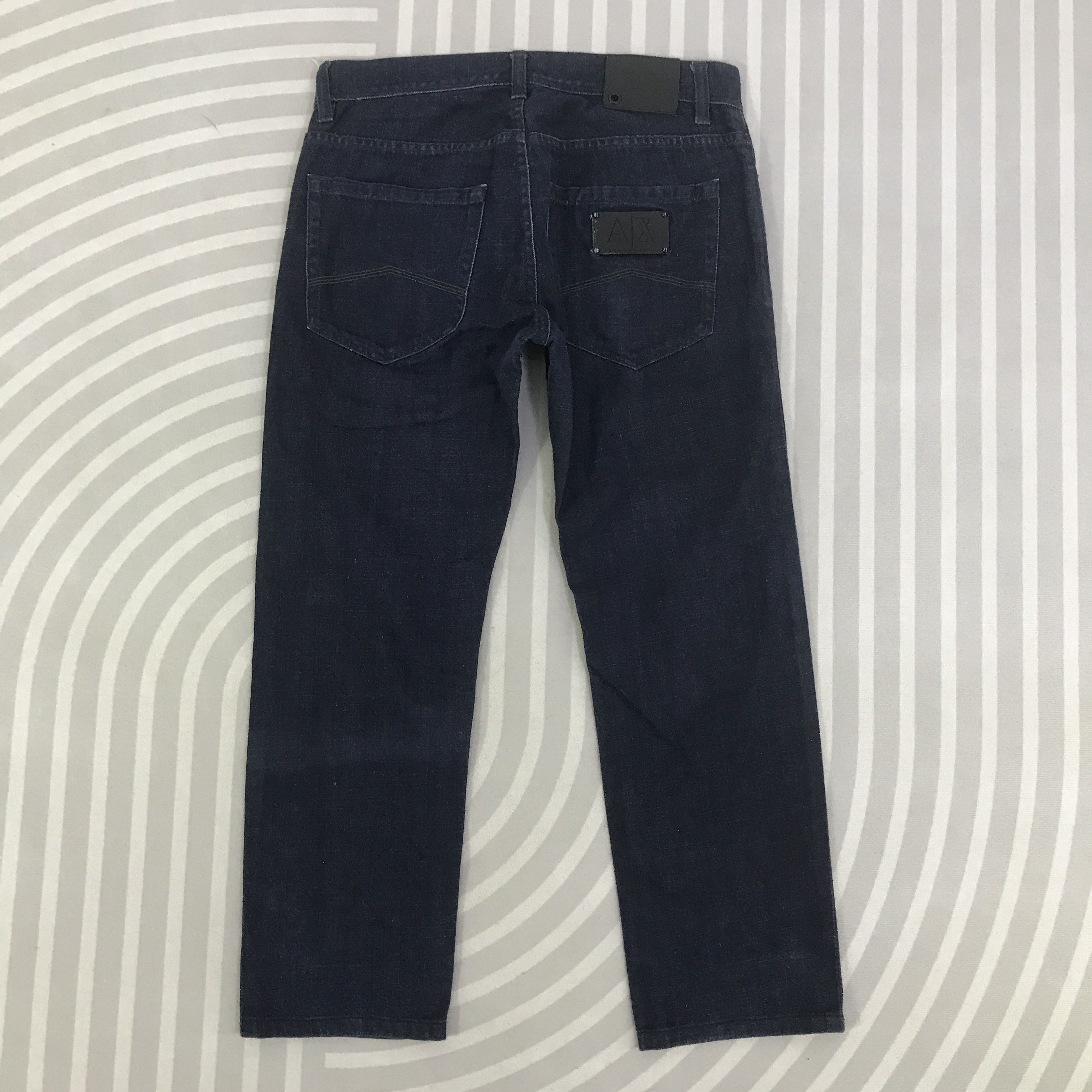 Armani Exchange Vintage Armani Exchange Blue Denim Jeans pants K130B1 Size US 32 / EU 48 - 4 Thumbnail