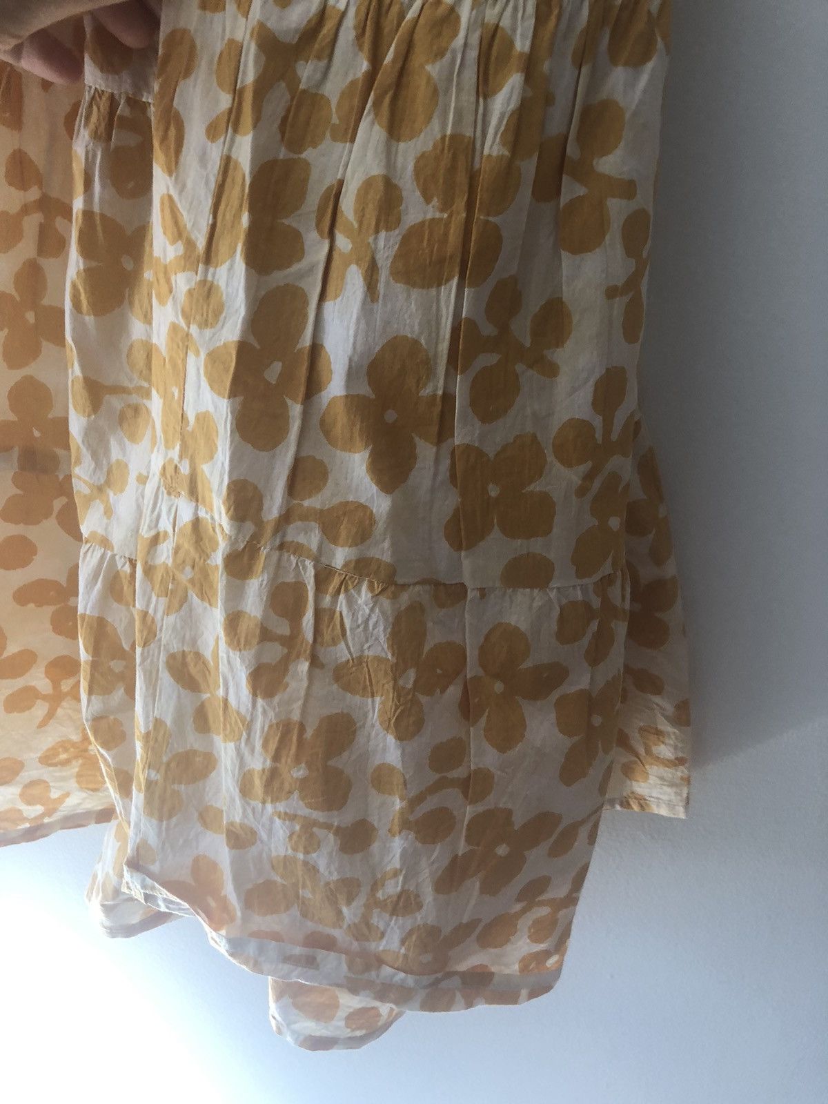 Apiece Apart Apiece Apart Biba Mini Dress in Resist Floral Cream Medium Size M / US 6-8 / IT 42-44 - 6 Thumbnail