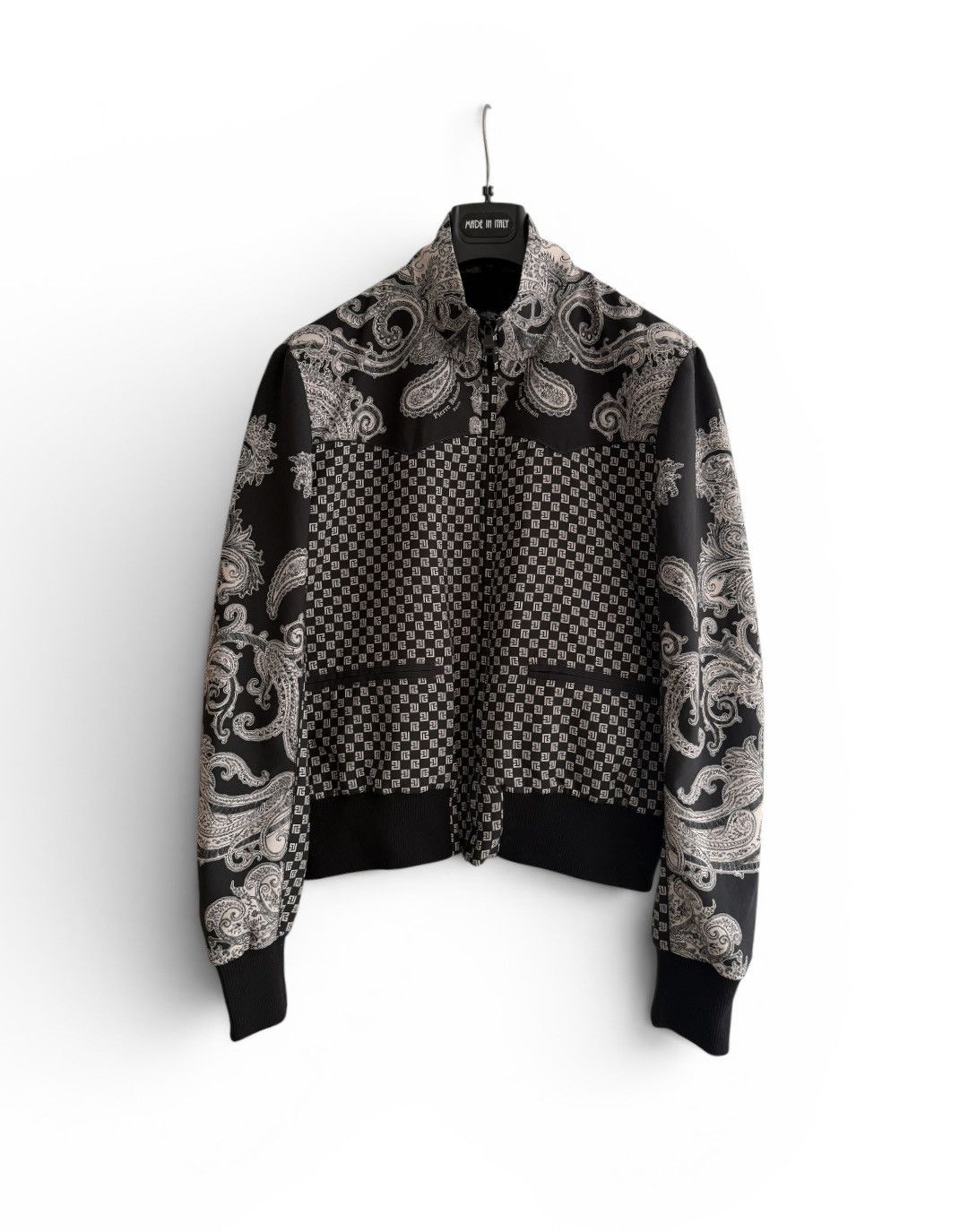 Balmain Balmain Graphic Print Zip Jacket Size US M / EU 48-50 / 2 - 1 Thumbnail