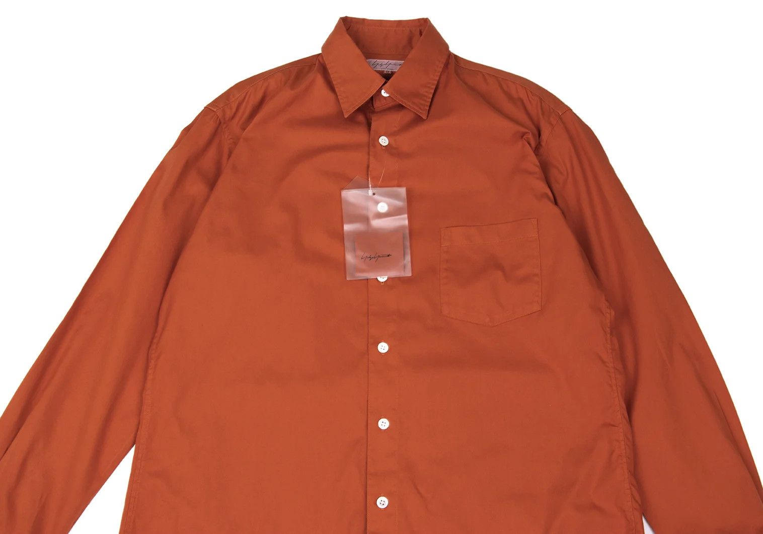 Yohji Yamamoto Yohji Yamamoto Cotton Patch Pocket Long Sleeve Shirt Size US M / EU 48-50 / 2 - 2 Thumbnail