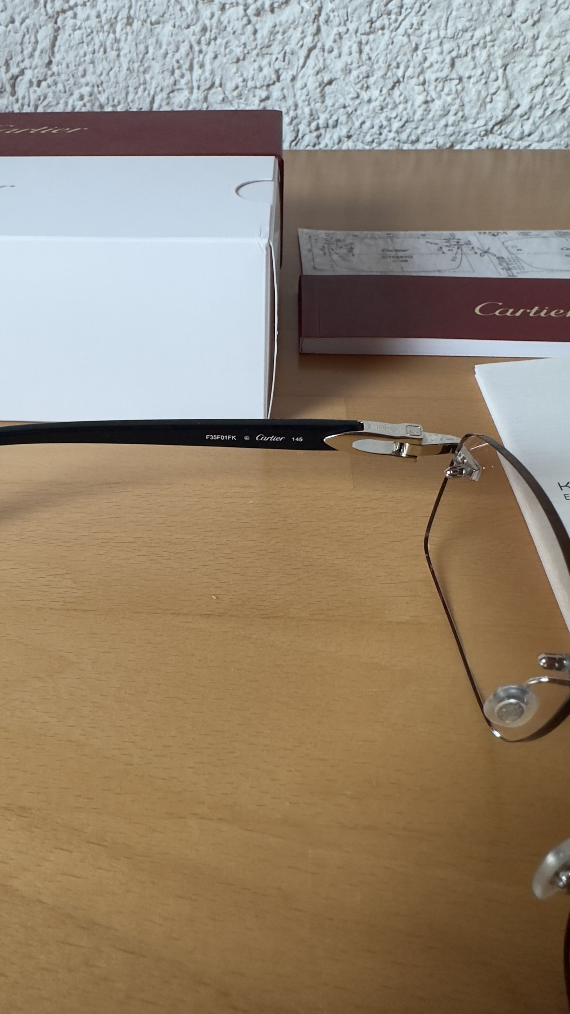 Cartier Cartier CT02870 custom glasses Size ONE SIZE - 8 Thumbnail