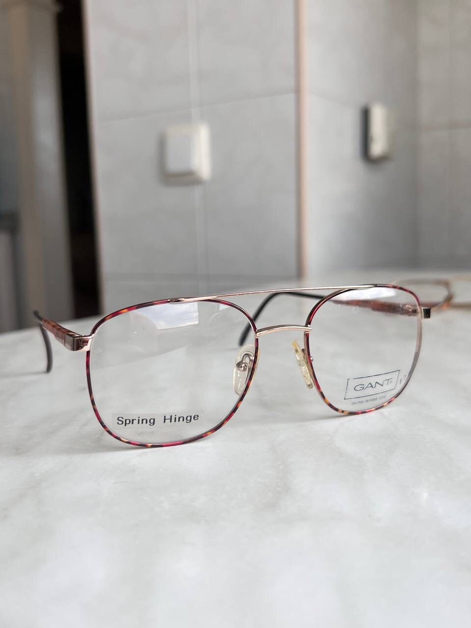 Gant Gant Vintage Metal Eyeglasses Brown Frame Logo Retro 80s/90s Size ONE SIZE - 11 Thumbnail
