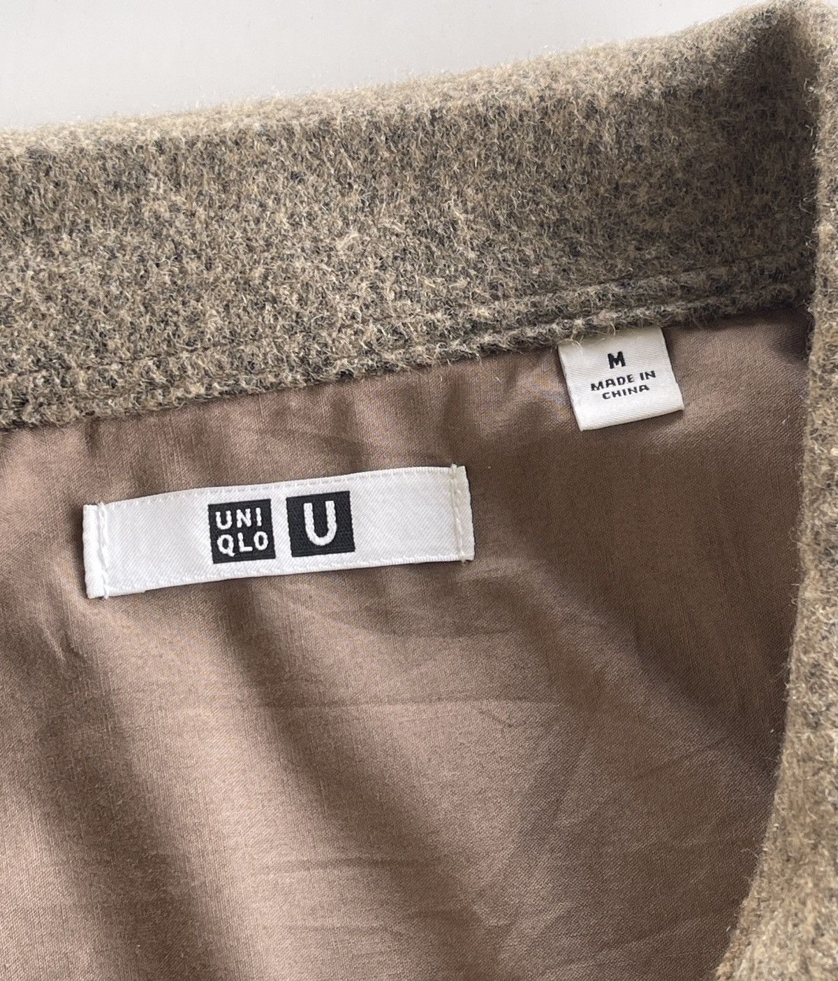 Japanese Brand × Lemaire × Uniqlo Uniqlo X Lemaire Sandy Beige Shirt Size US M / EU 48-50 / 2 - 6 Thumbnail