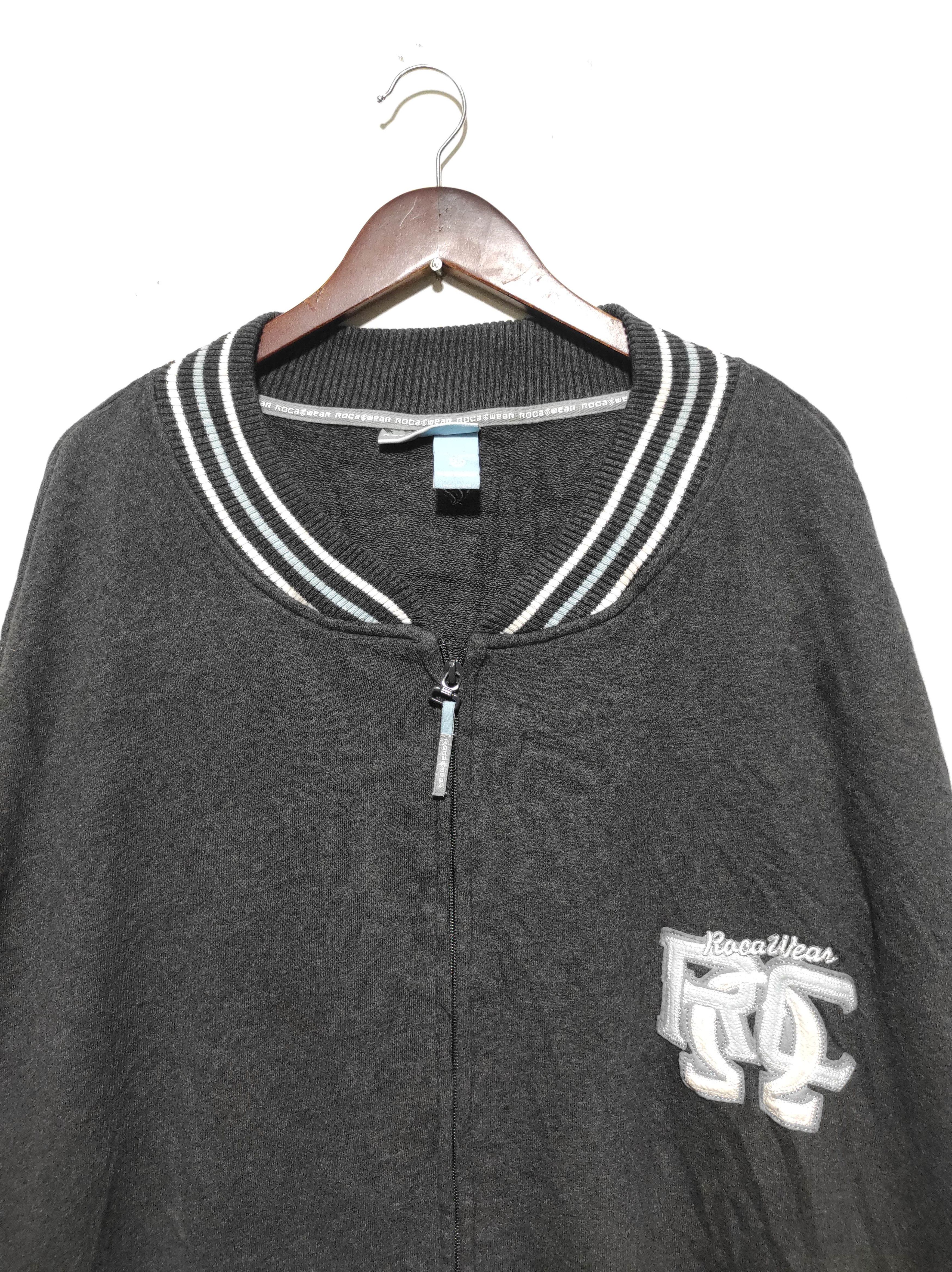 Rocawear Vintage Oversized Rocawear Sweatshirt Zipper Jacket size 5X Size US XXL / EU 58 / 5 - 4 Thumbnail