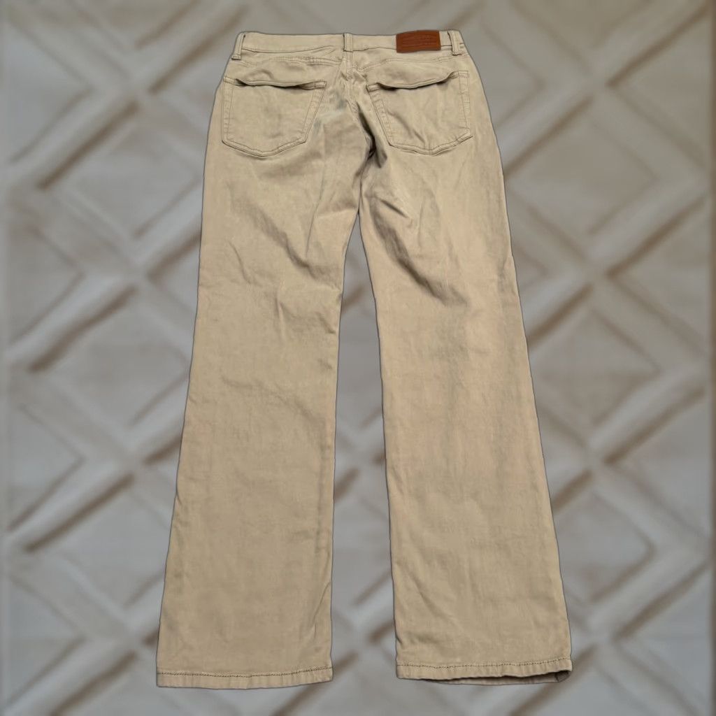 Lucky Brand Lucky Brand 223 Straight Leg Chino Pants Mens 31x32 Brown Cotton Classic Casual Workwear Trending 00s Mens Size US 31 - 1 Thumbnail
