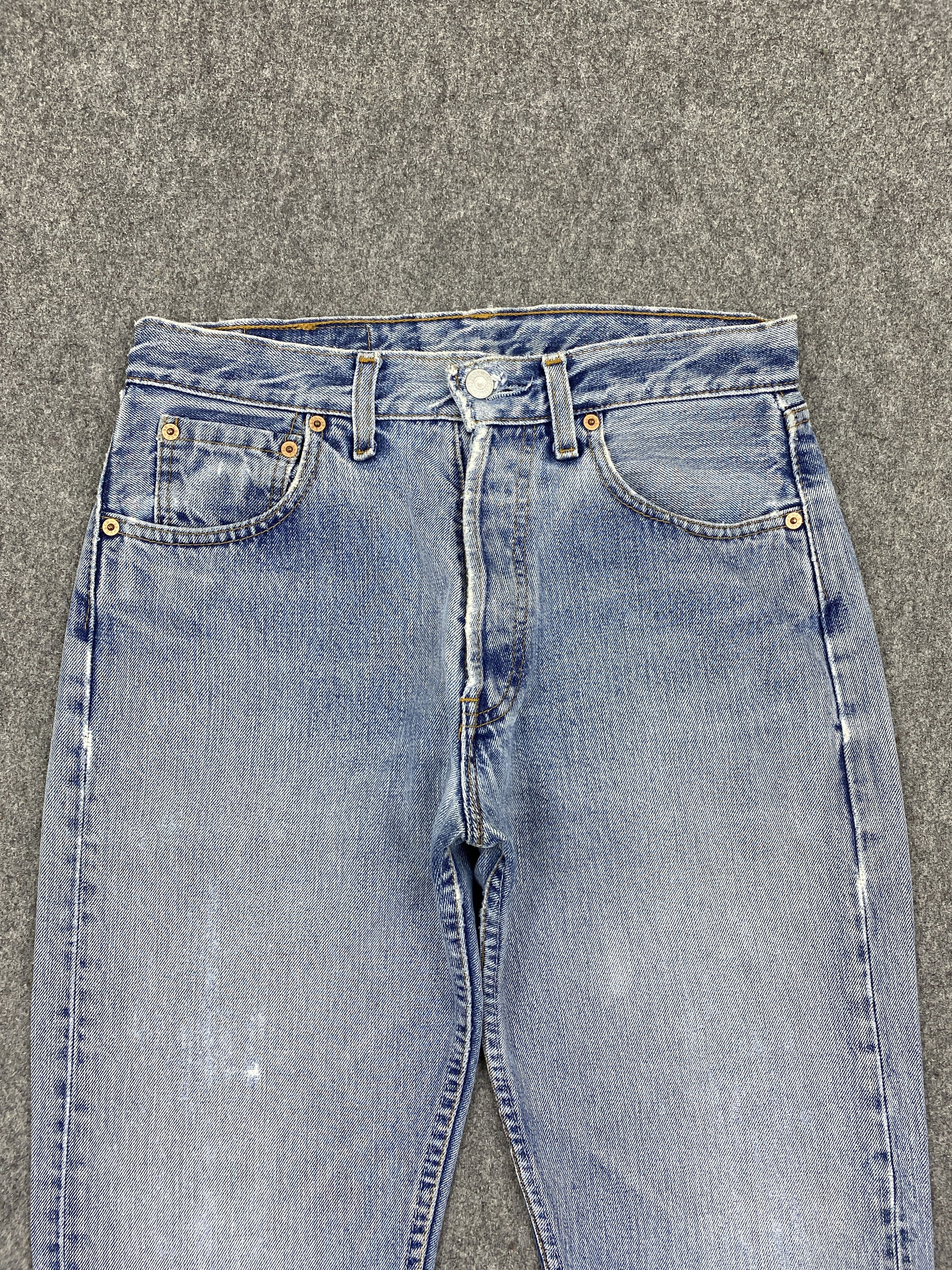 Levi's Vintage Levis 517-04 Button Fly Denim DP2741 Size US 31 - 2 Thumbnail