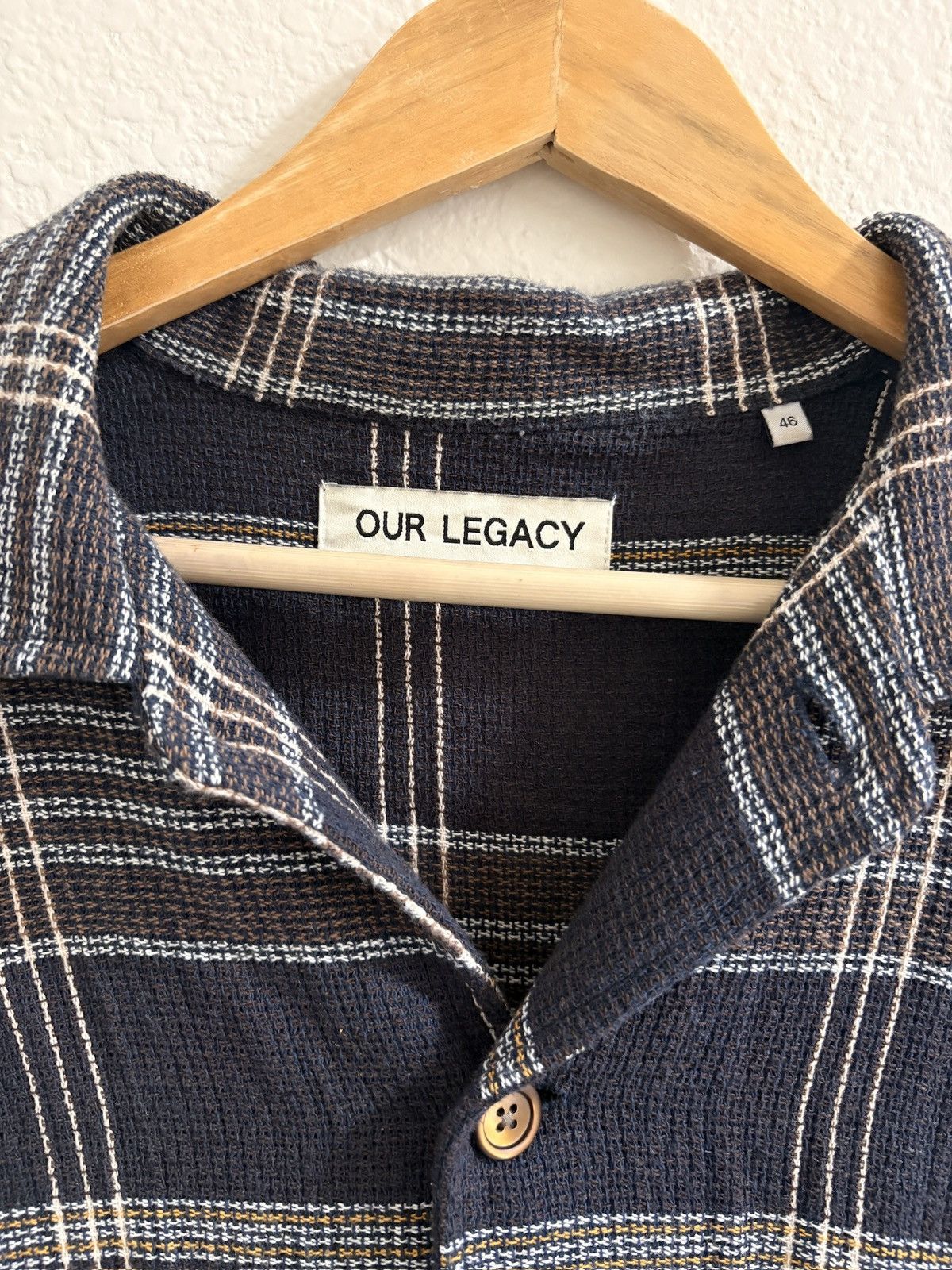 Our Legacy Elder Button Up Shirt - size S/M