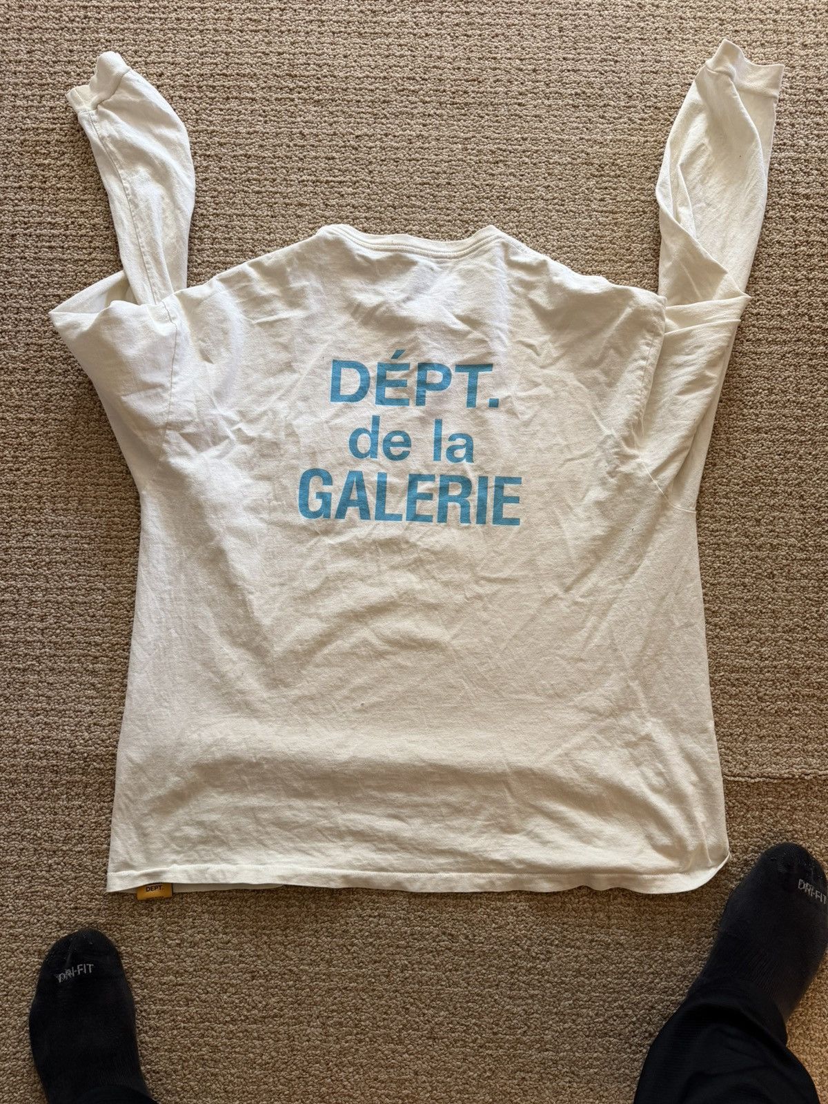 Gallery Dept. Gallery dept white long sleeve Size US XXL / EU 58 / 5 - 1 Thumbnail