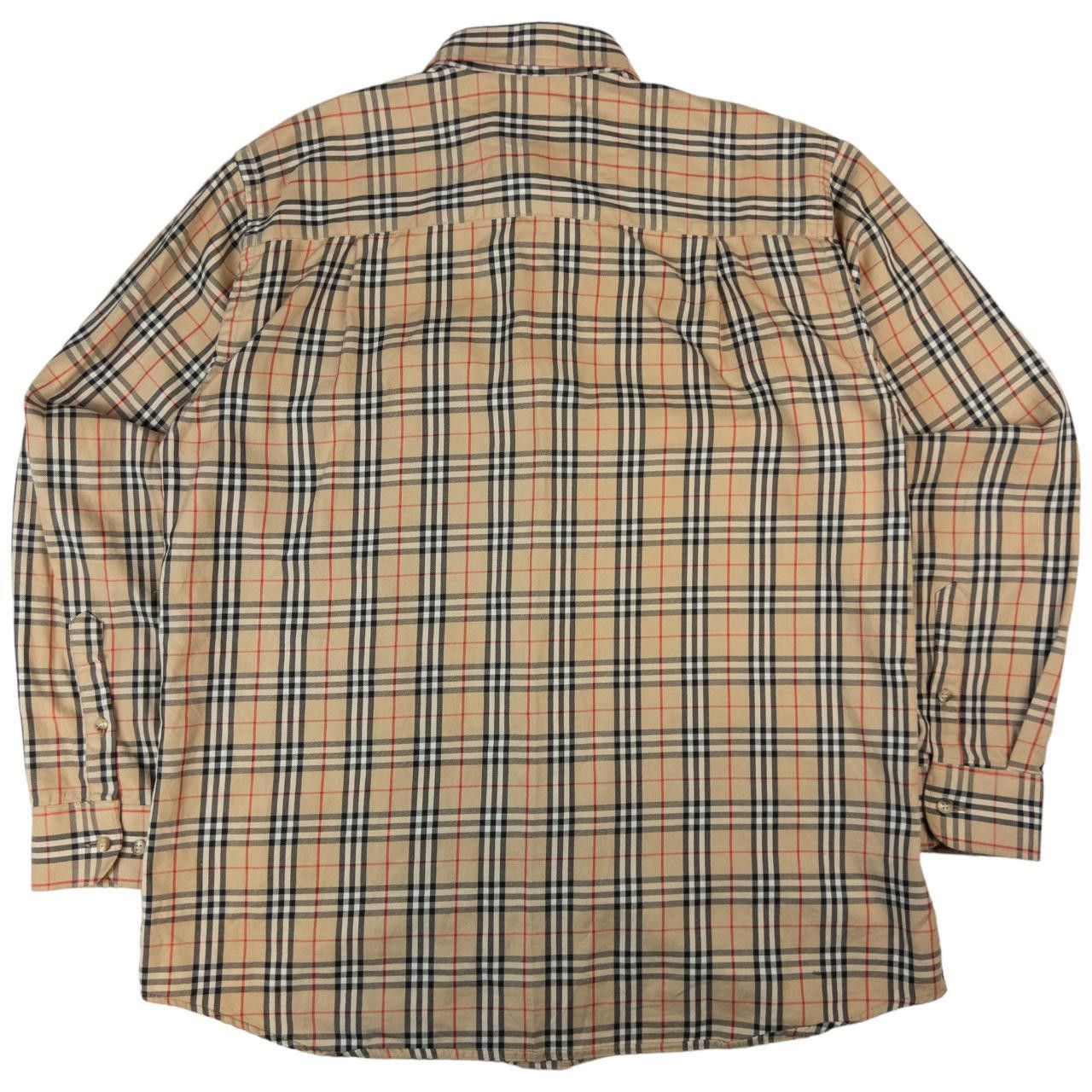 Burberry Vintage Burberry Nova Check Button Up Shirt Size M Size US M / EU 48-50 / 2 - 2 Thumbnail