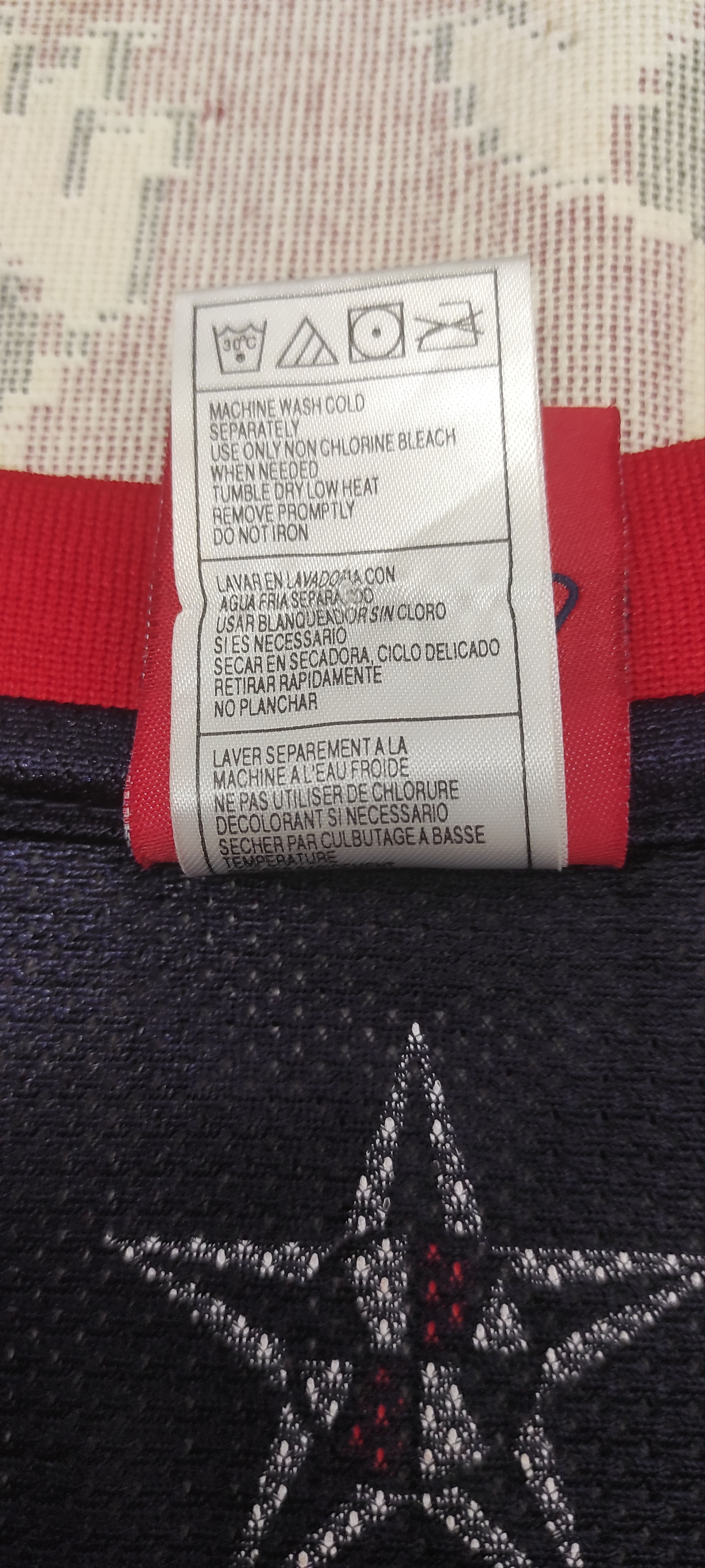 Reebok USA National Team Basketball Shirt Jersey Reebok #4 Iverson Size US L / EU 52-54 / 3 - 4 Thumbnail