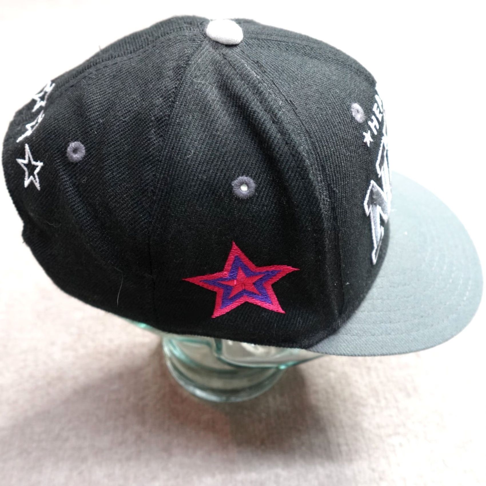 Vintage Neff Hat Black Embroidered Snapback Men One Size Solid Ships Next Business Day Havnots Flaw Free Size ONE SIZE - 4 Thumbnail