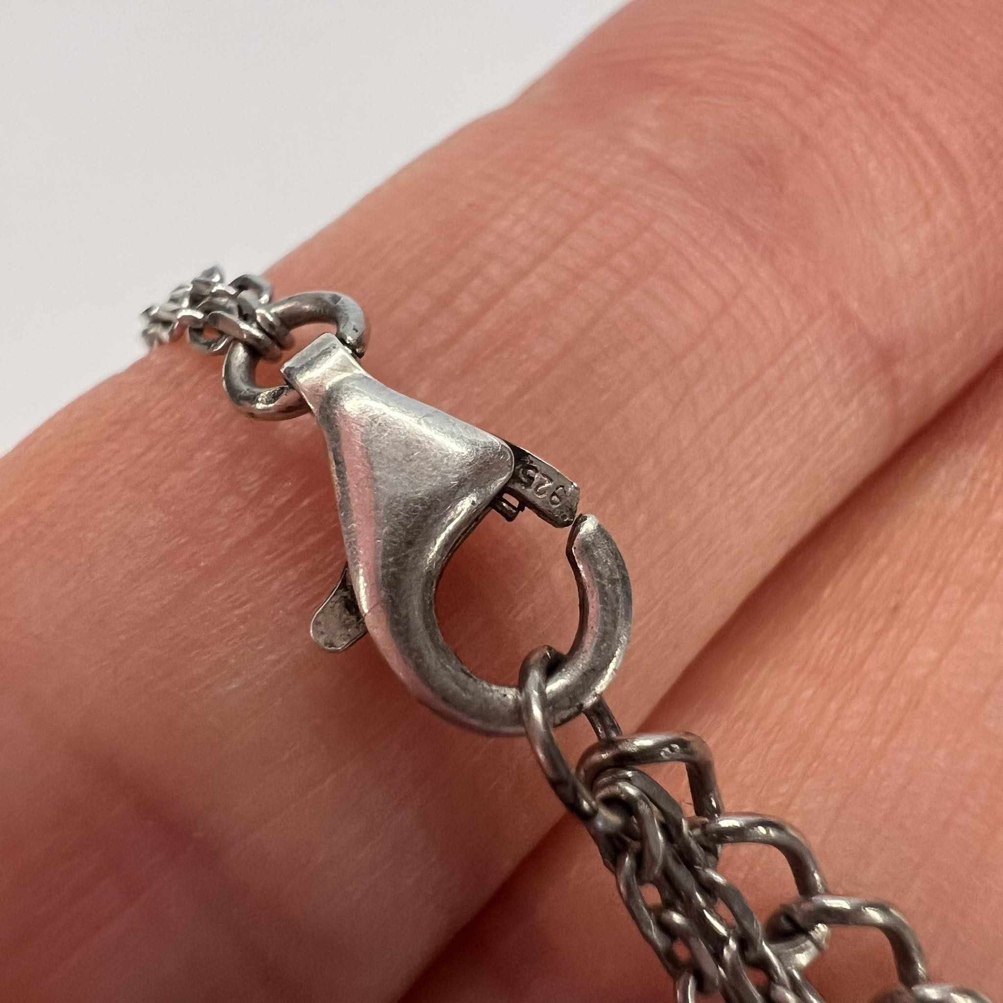 Vintage Vintage Sterling Silver 925 Chain Necklace Pendant Italy 8gr Size ONE SIZE - 6 Thumbnail