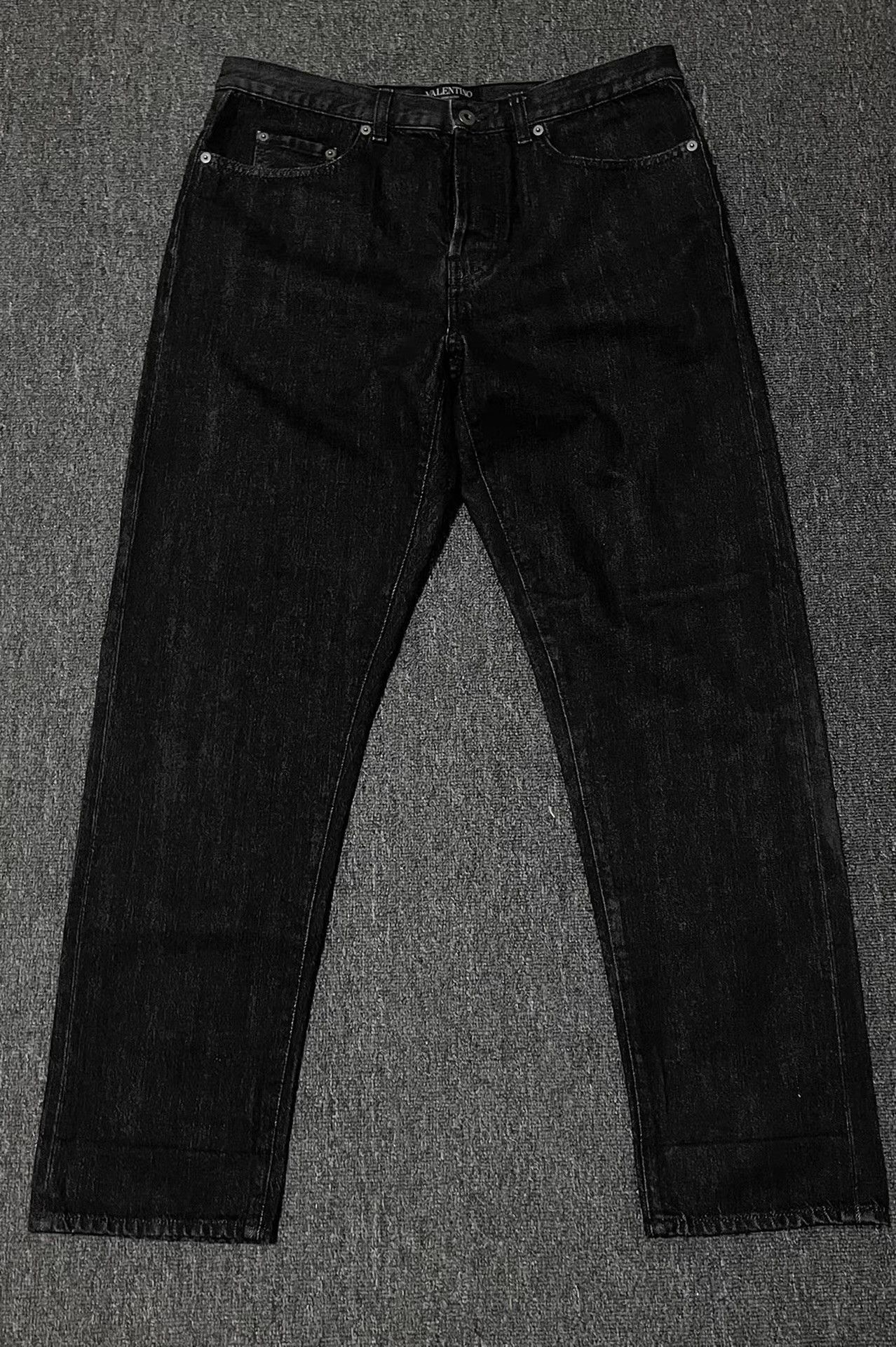 Valentino Valentino black and grey jeans, Size US 34 / EU 50 - 1 Thumbnail