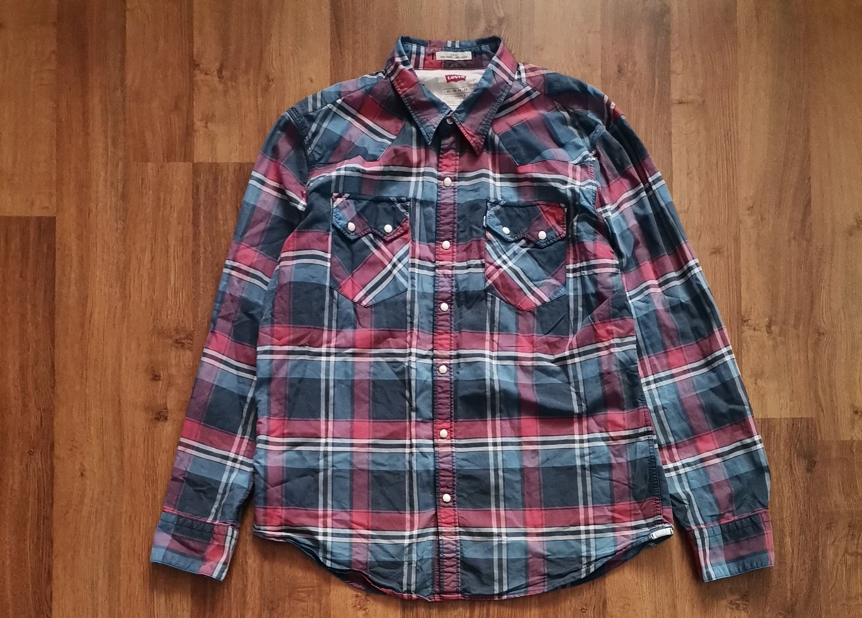 Levi's Levi's Checkered Shirt Size US XL / EU 56 / 4 - 1 Thumbnail