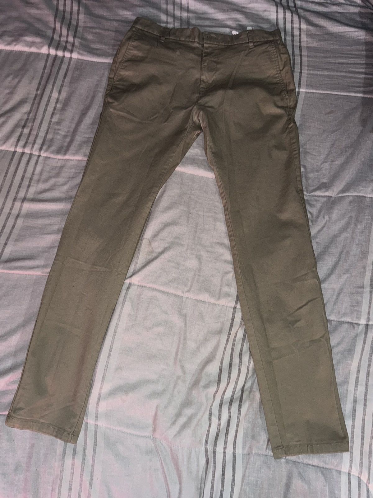 Zara Khaki Pants Size US 30 / EU 46 - 1 Thumbnail