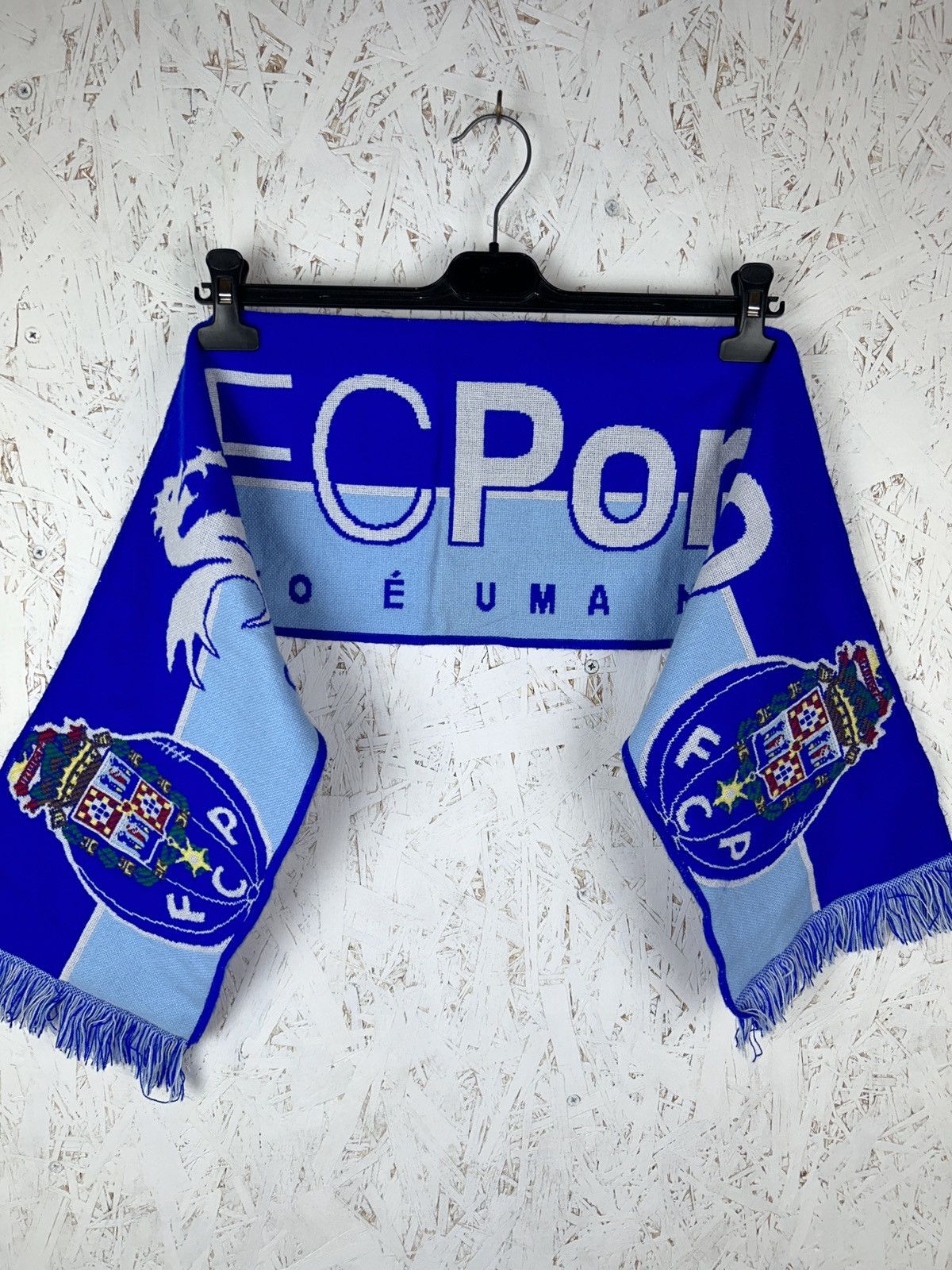Vintage Vintage FCP Porto FC Portugal Soccer Fanwear Scarf Muffler Size ONE SIZE - 1 Thumbnail