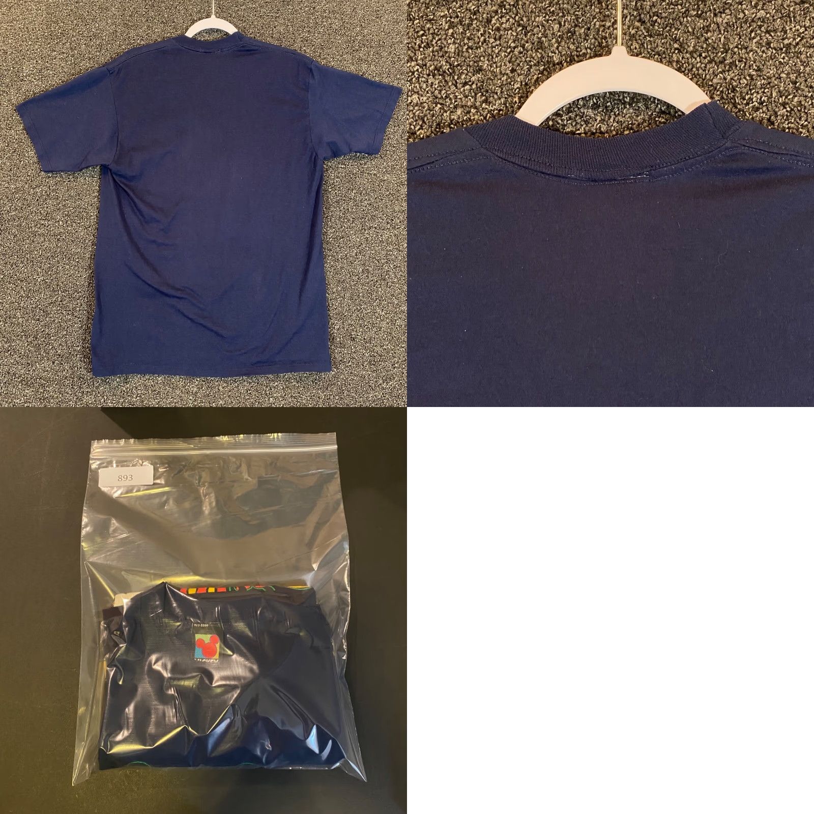 Mickey Unlimited VINTAGE Mickey Unlimited Shirt Mens L Navy Blue Tee Short Sleeve Mouse Large T-Shirt Logo Graphic Print Canvas? Size US L / EU 52-54 / 3 - 8 Thumbnail
