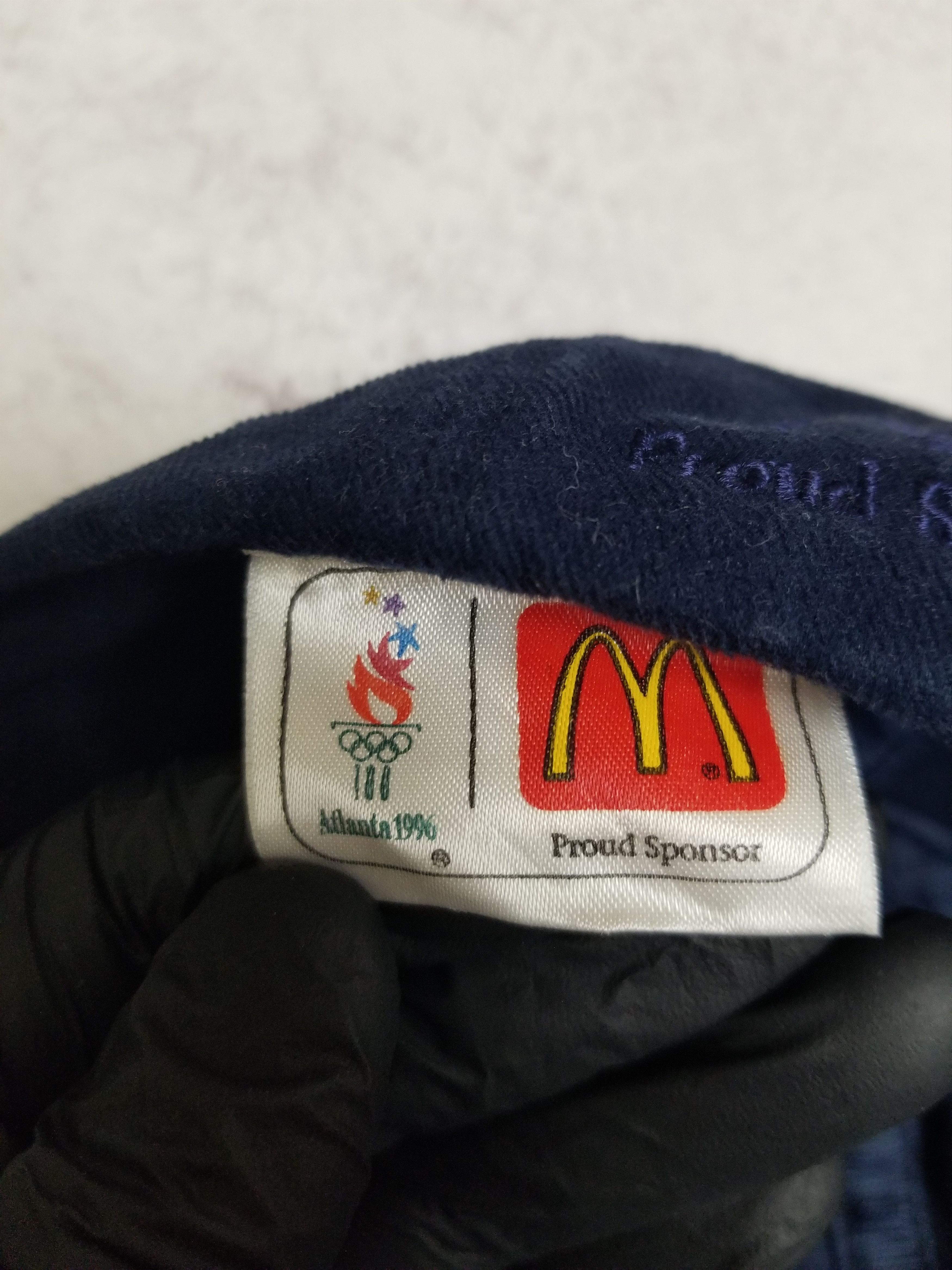 Other Atlanta USA 1996 Olympia Mc'Donalds Vintage Retro Cap Size ONE SIZE - 3 Thumbnail