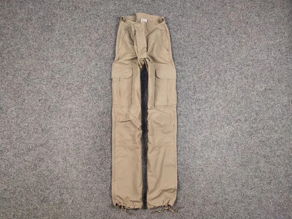 Japanese Brand Vintage 90's Military Ripstop Japan Beige Cargo Pants Size US 32 / EU 48 - 1 Thumbnail