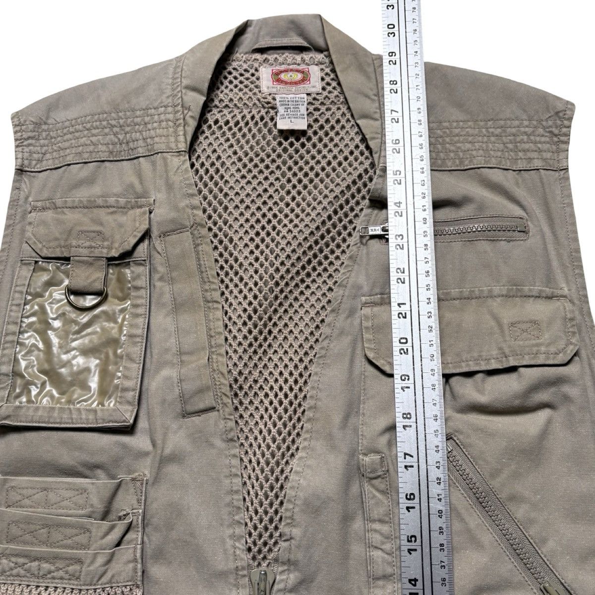 Banana Republic Vintage 80's Banana Republic Safari Photographer's Vest L Size US L / EU 52-54 / 3 - 5 Thumbnail
