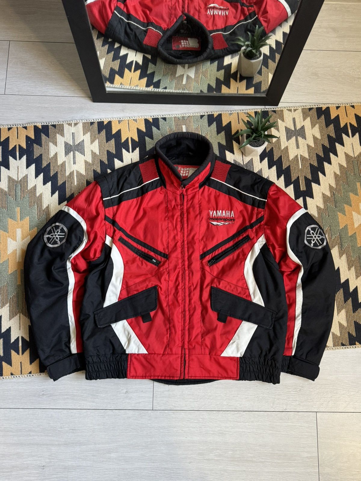 Yamaha Vintage Yamaha Motorsport Transformer 2in1 Racing Jacket Size US L / EU 52-54 / 3 - 6 Thumbnail