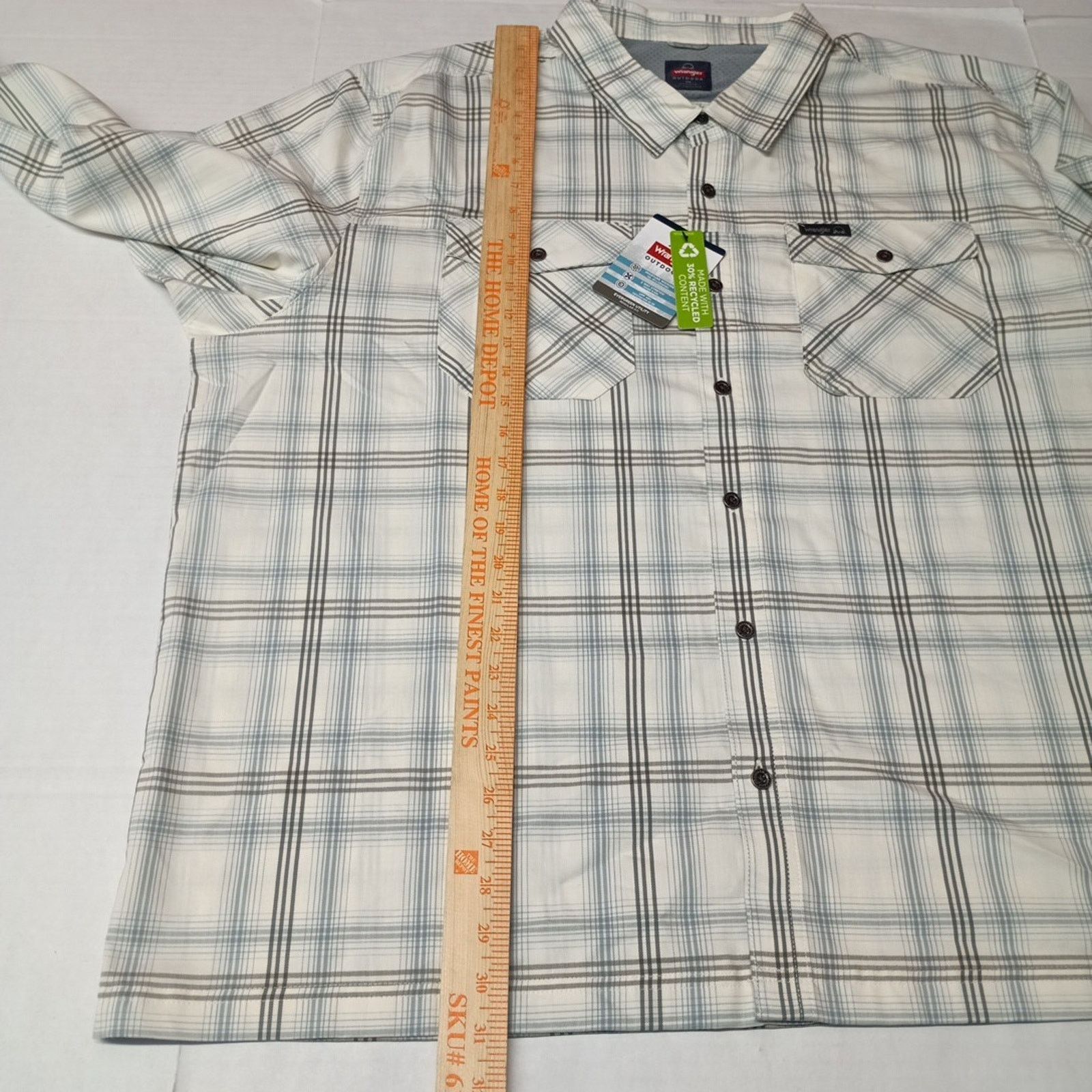 Wrangler Wrangler Shirt Men's 3XL Multi Convertible Sleeves Evergreen Size US XXL / EU 58 / 5 - 8 Thumbnail
