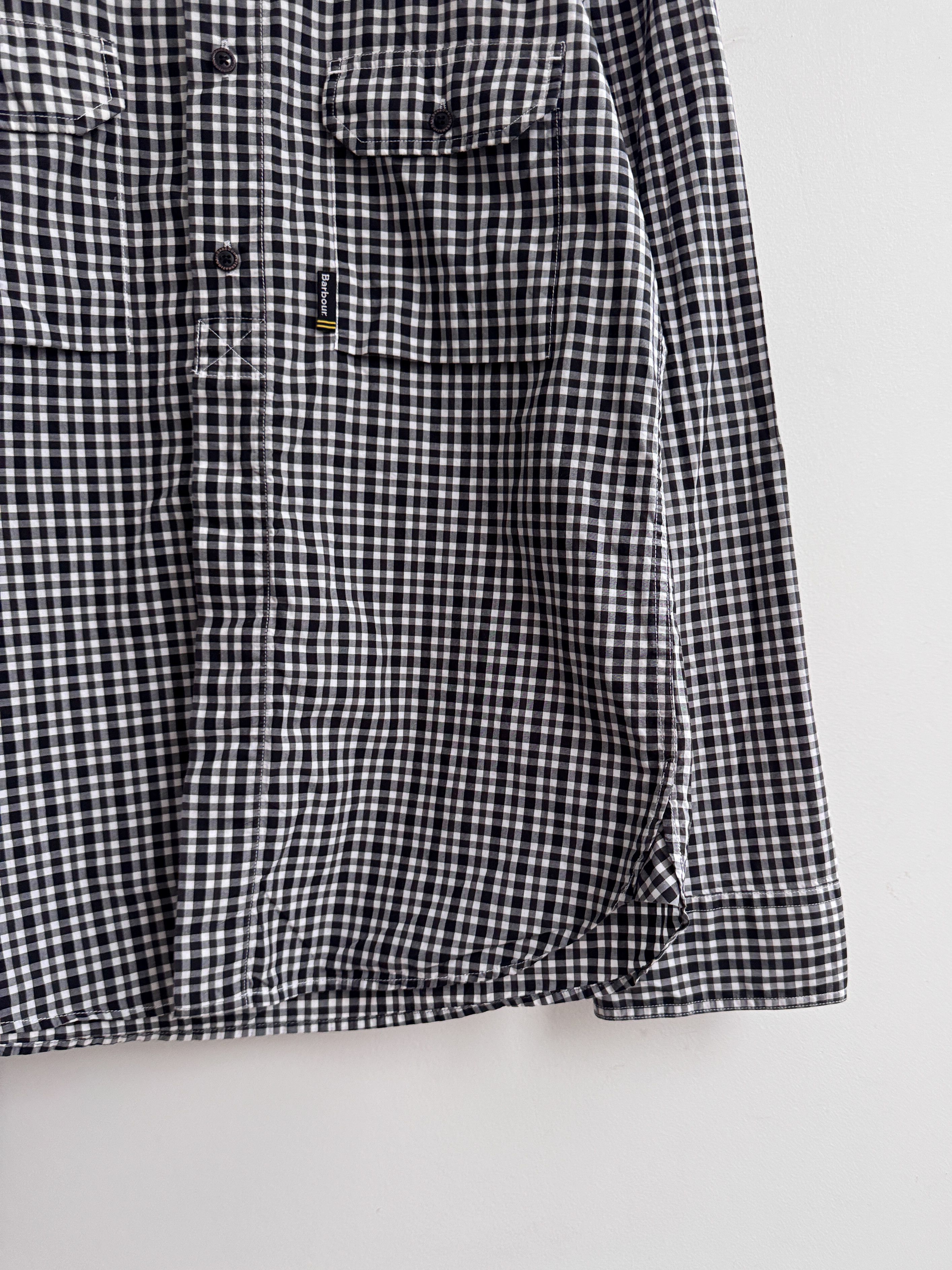 Barbour Barbour Check White Black Shirt Size US S / EU 44-46 / 1 - 4 Thumbnail