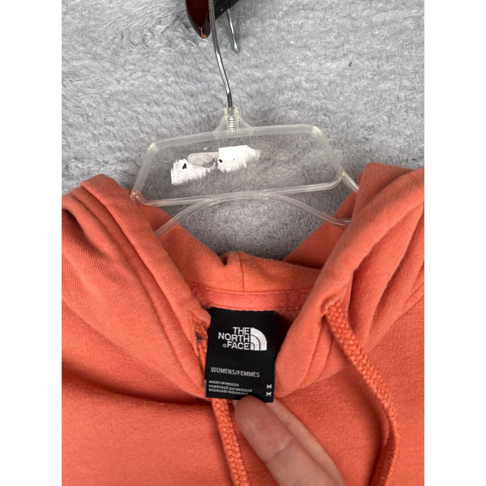 The North Face The North Face Hoodie Womens M Orange Never Stop Exploring Pullover Jersey Shirt Size M / US 6-8 / IT 42-44 - 7 Thumbnail